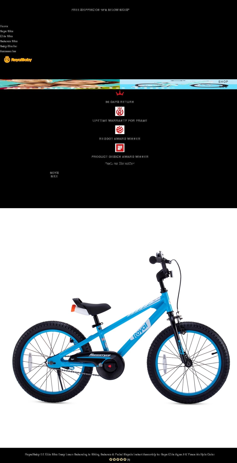 royalbabyglobal.com shopify website screenshot