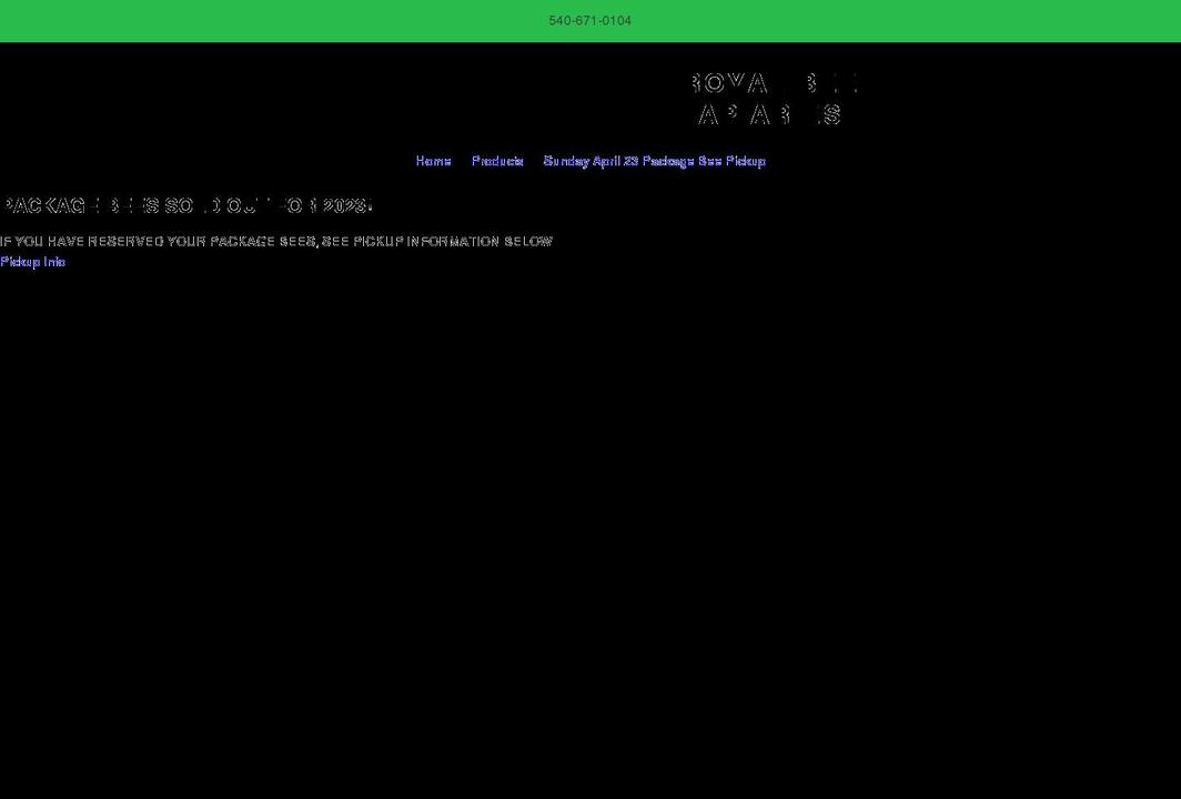royalbeeco.com shopify website screenshot