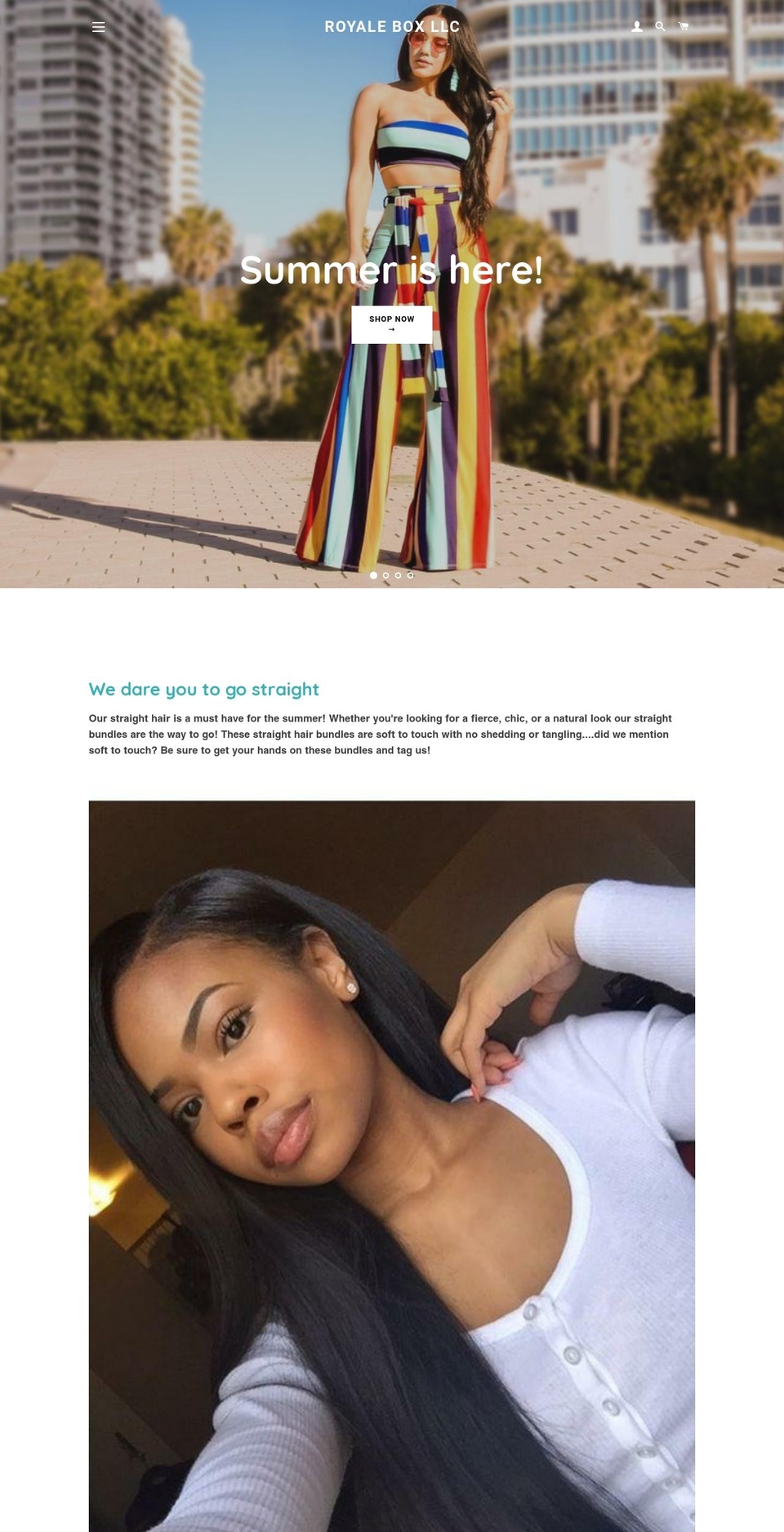 royaleboxes.com — Shopify storefront screenshot