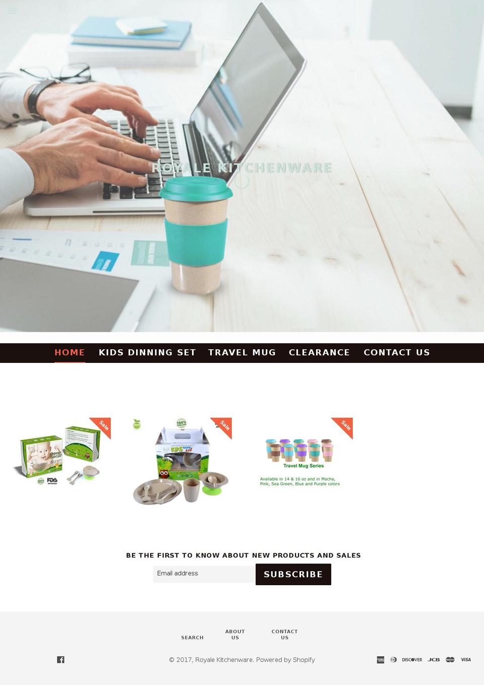 royalekitchenware.com shopify website screenshot
