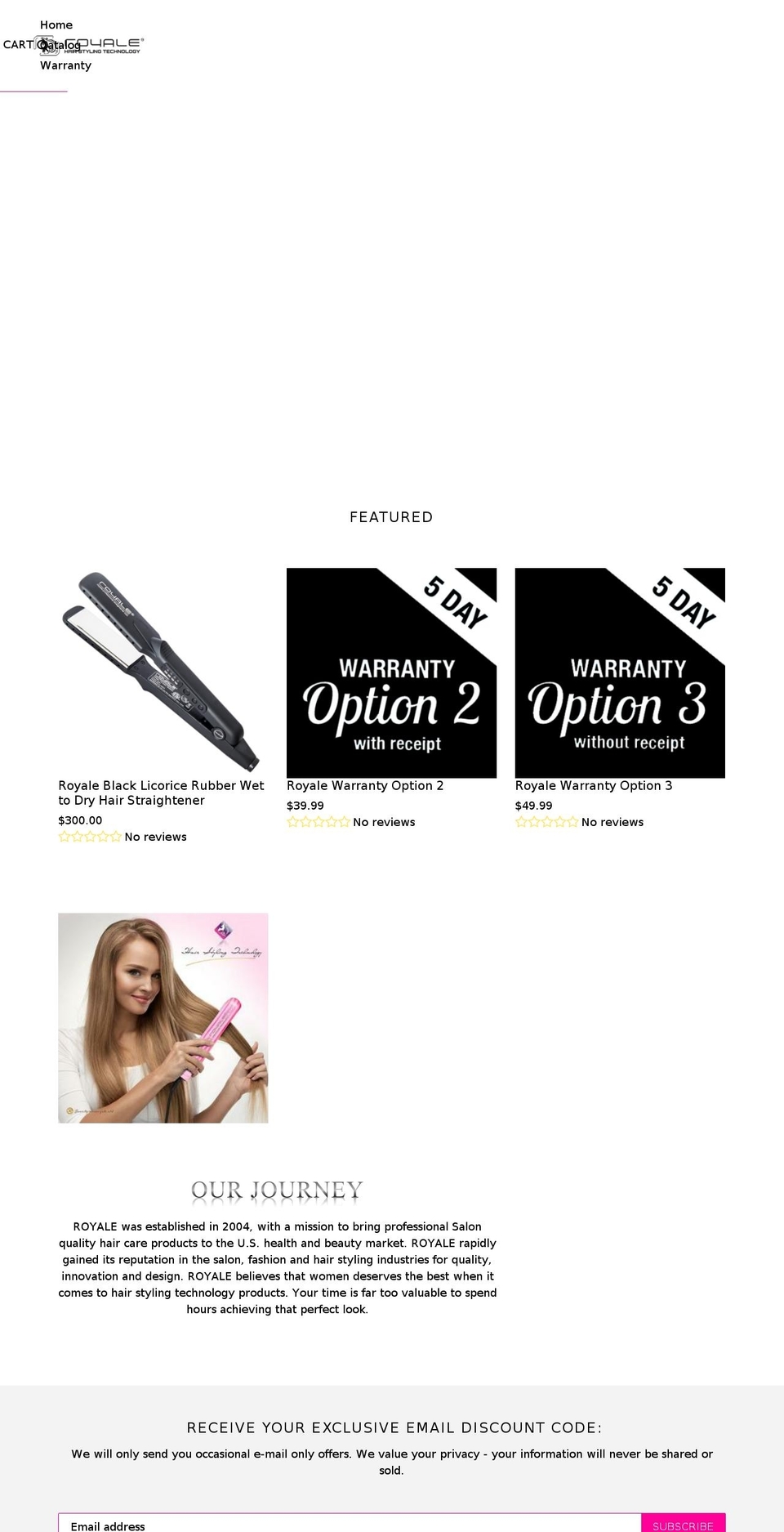 royaleusa.com shopify website screenshot