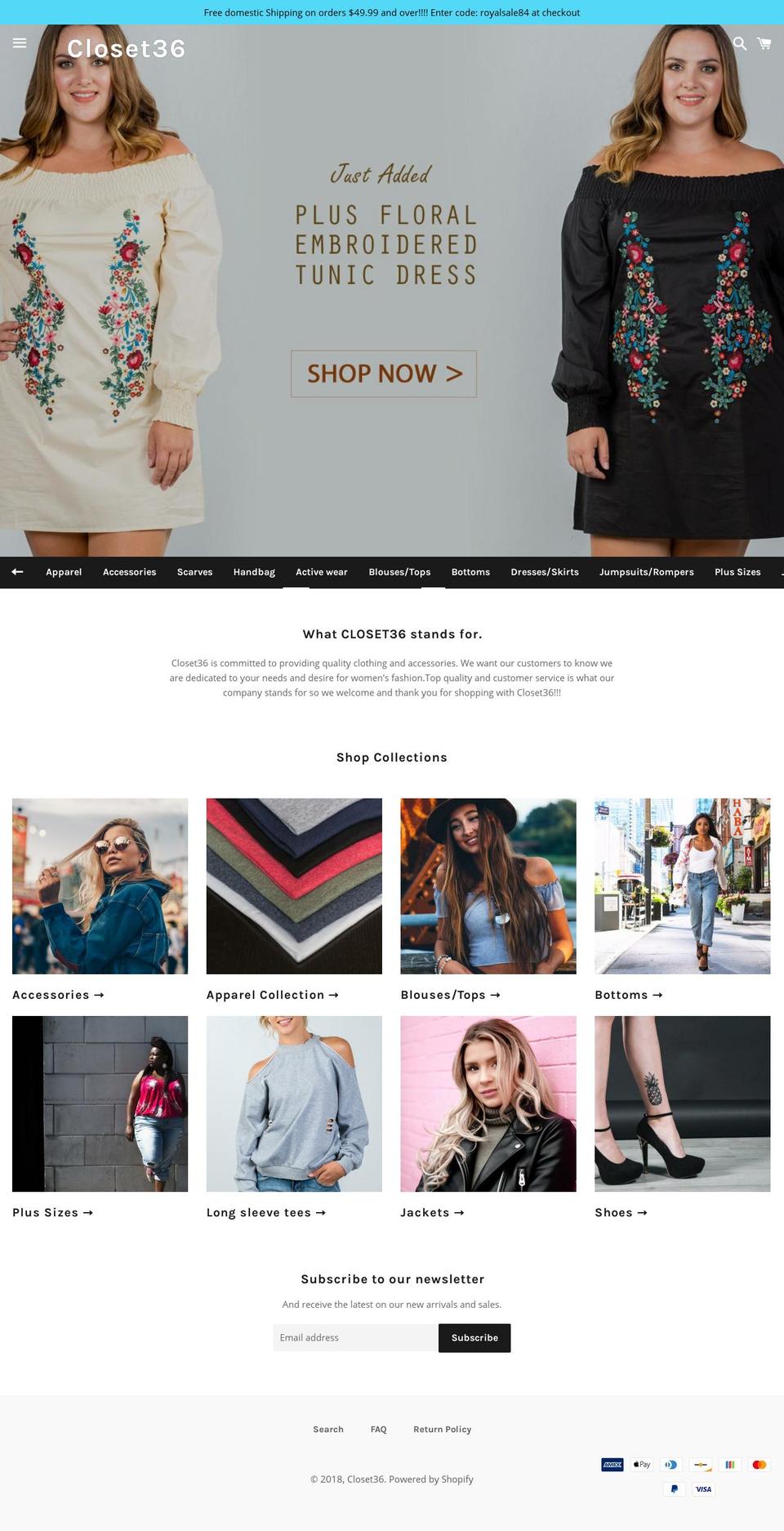 royalhaircollection.com — Shopify storefront screenshot