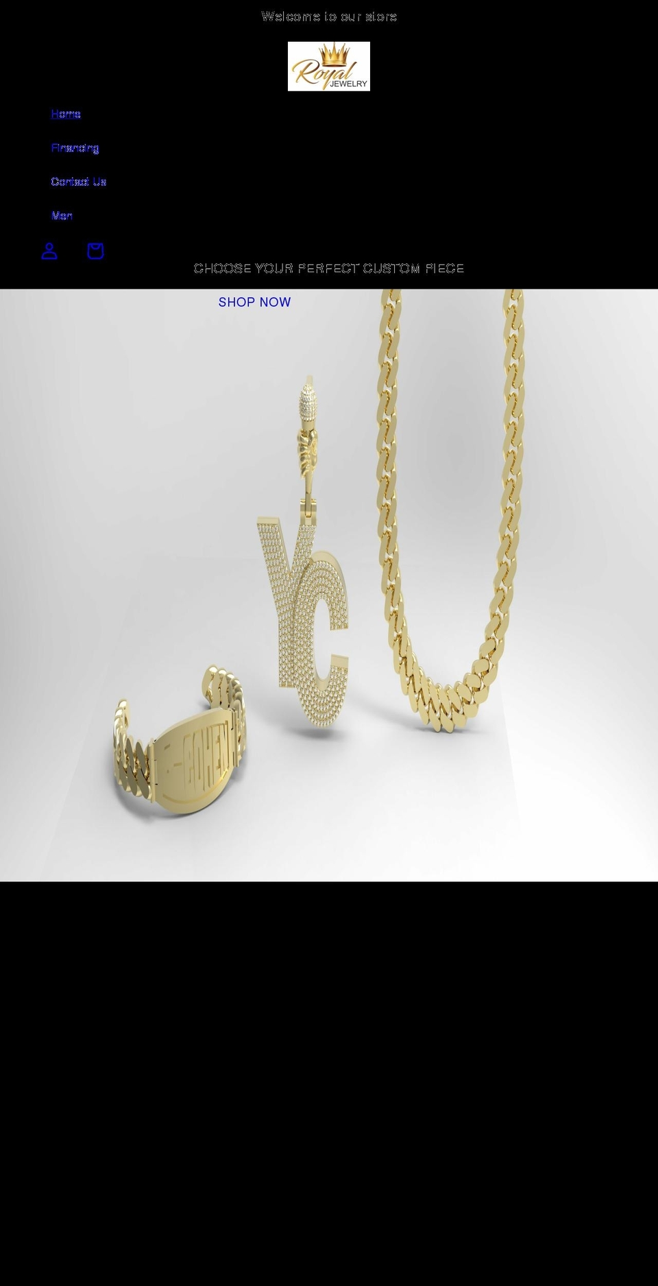 royaljewelrymiami.com shopify website screenshot