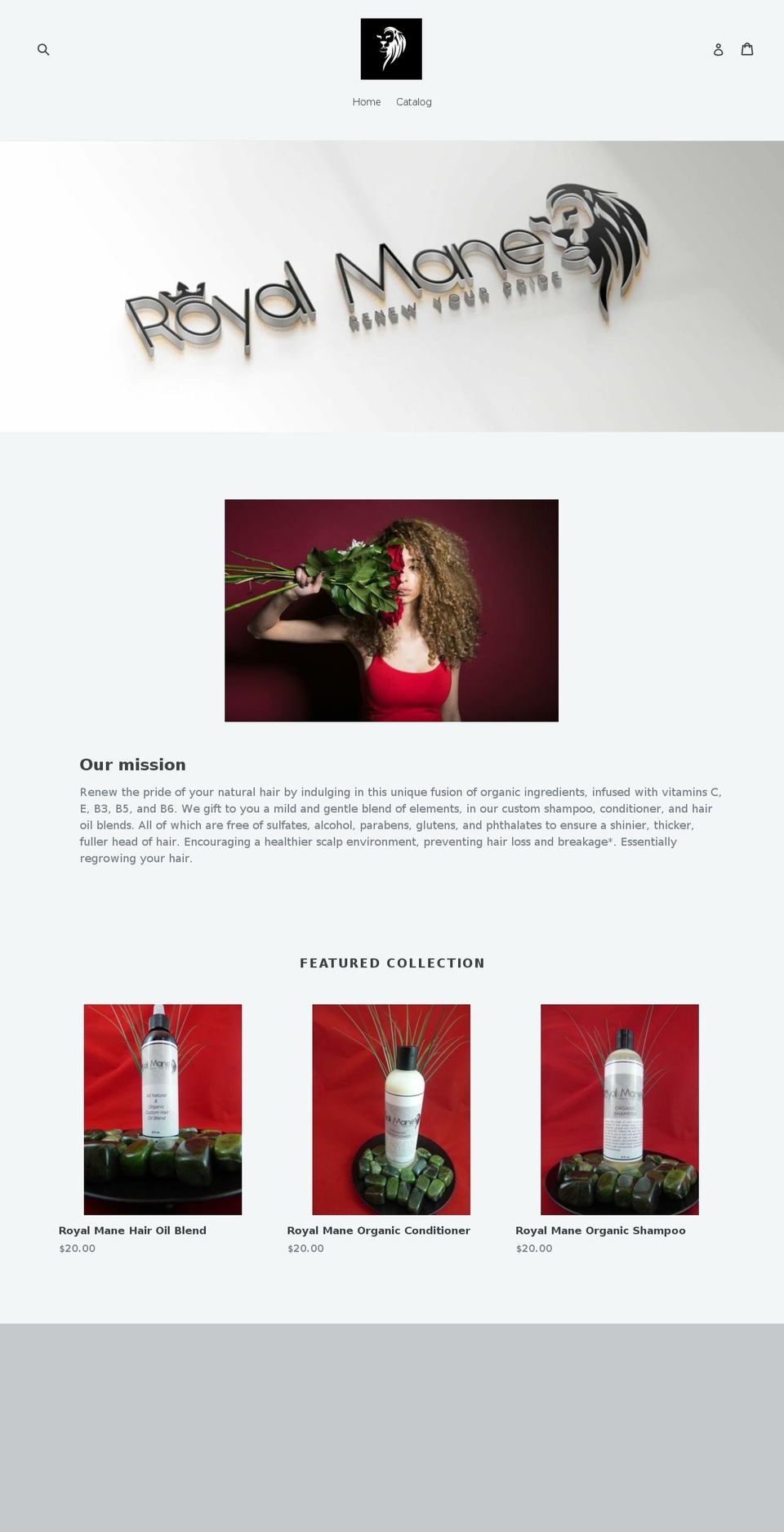 royalmane.com — Shopify storefront screenshot