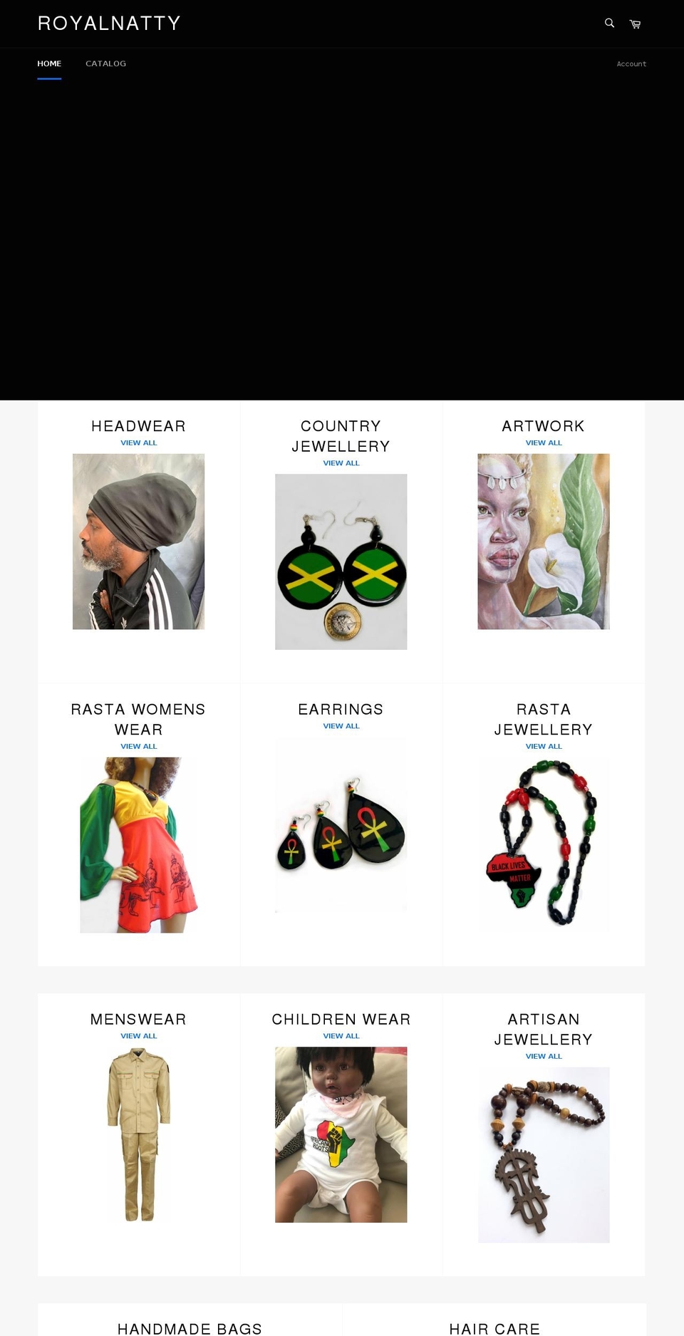 royalnatty.com shopify website screenshot