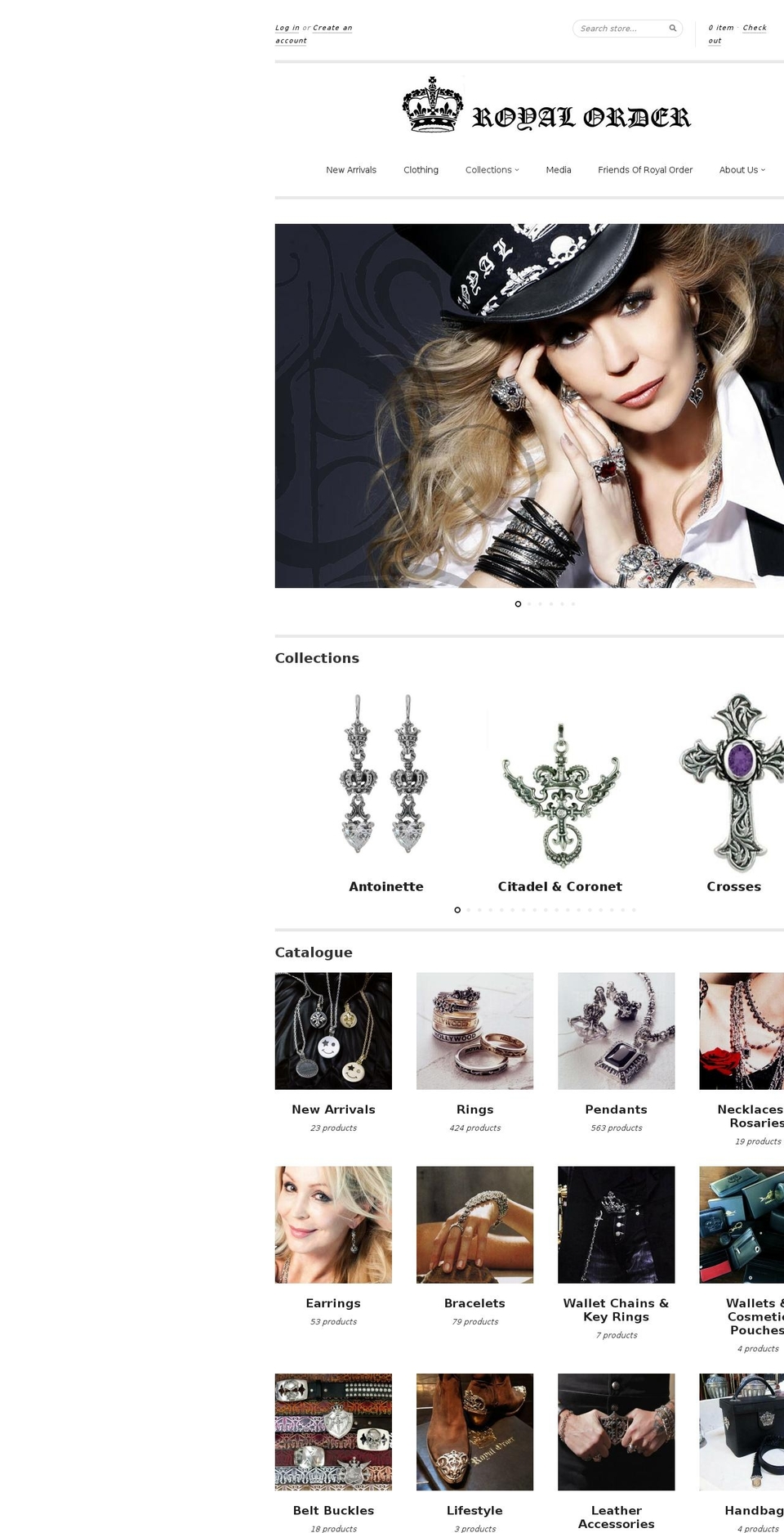 royalorder.com shopify website screenshot