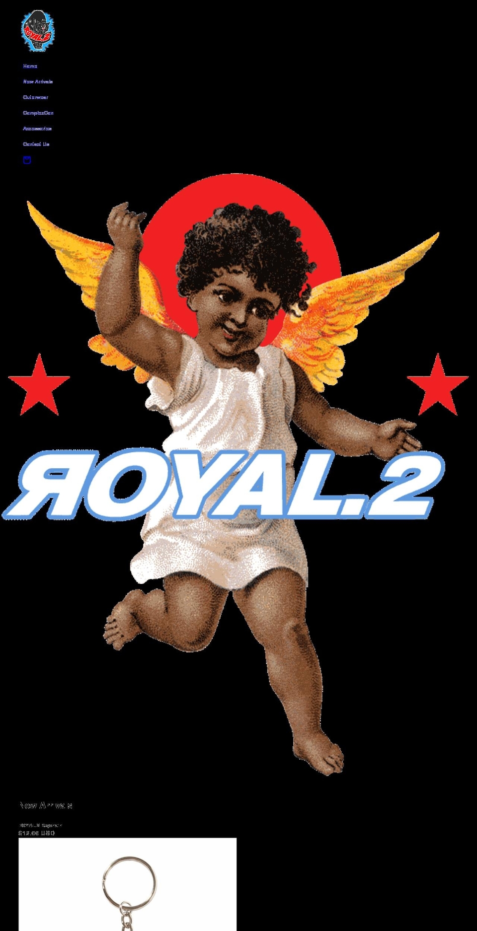 ROYAL Shopify theme site example royalvseverybody.com