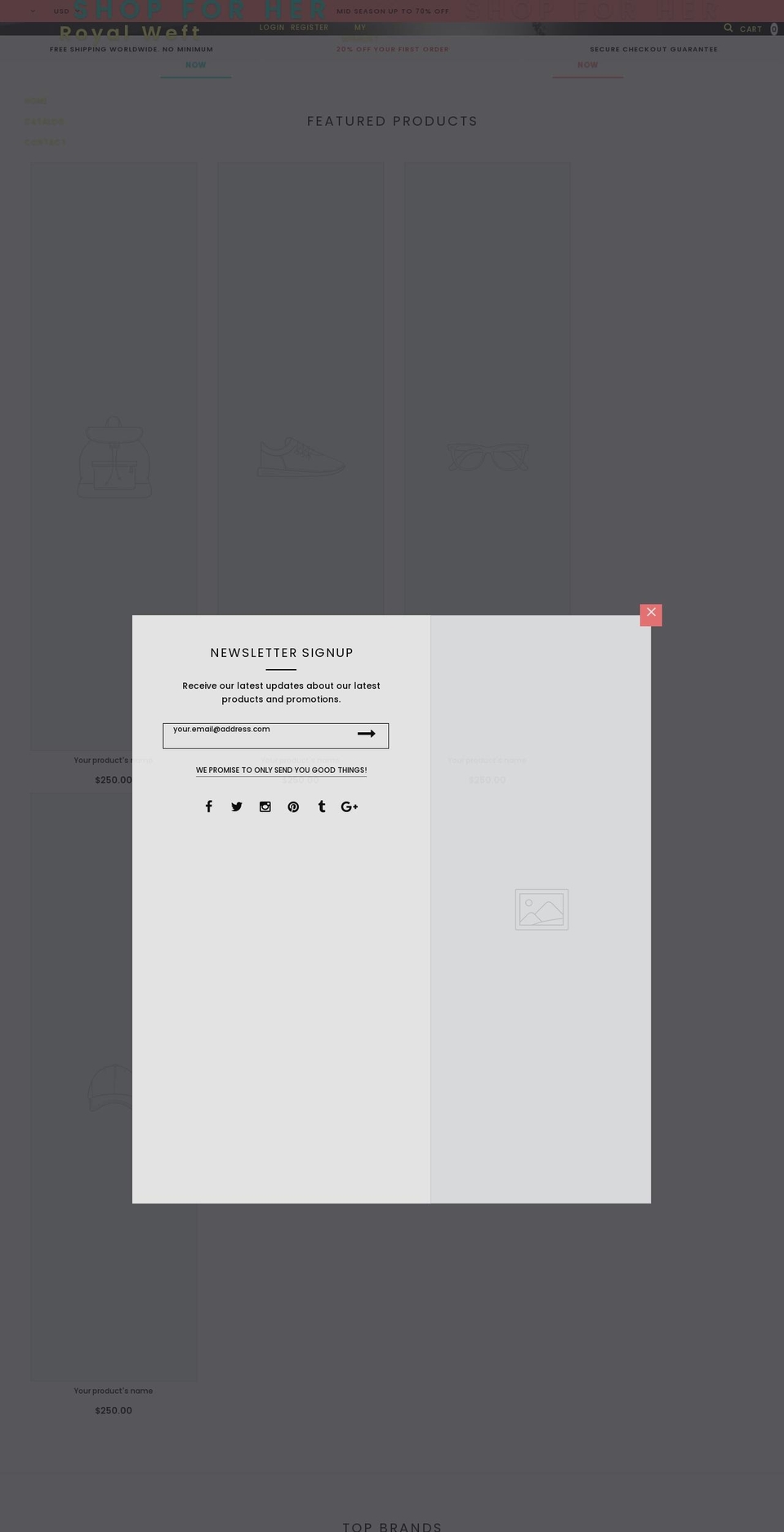 royalweft.com shopify website screenshot