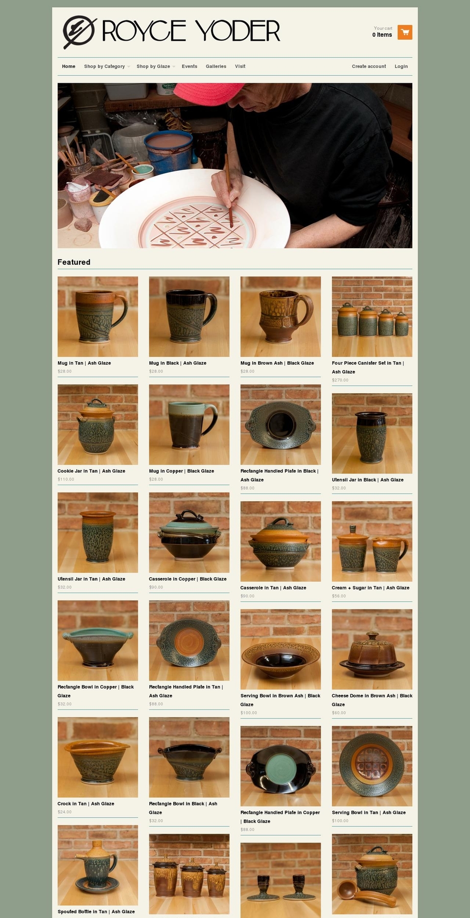 royceyoder.com shopify website screenshot