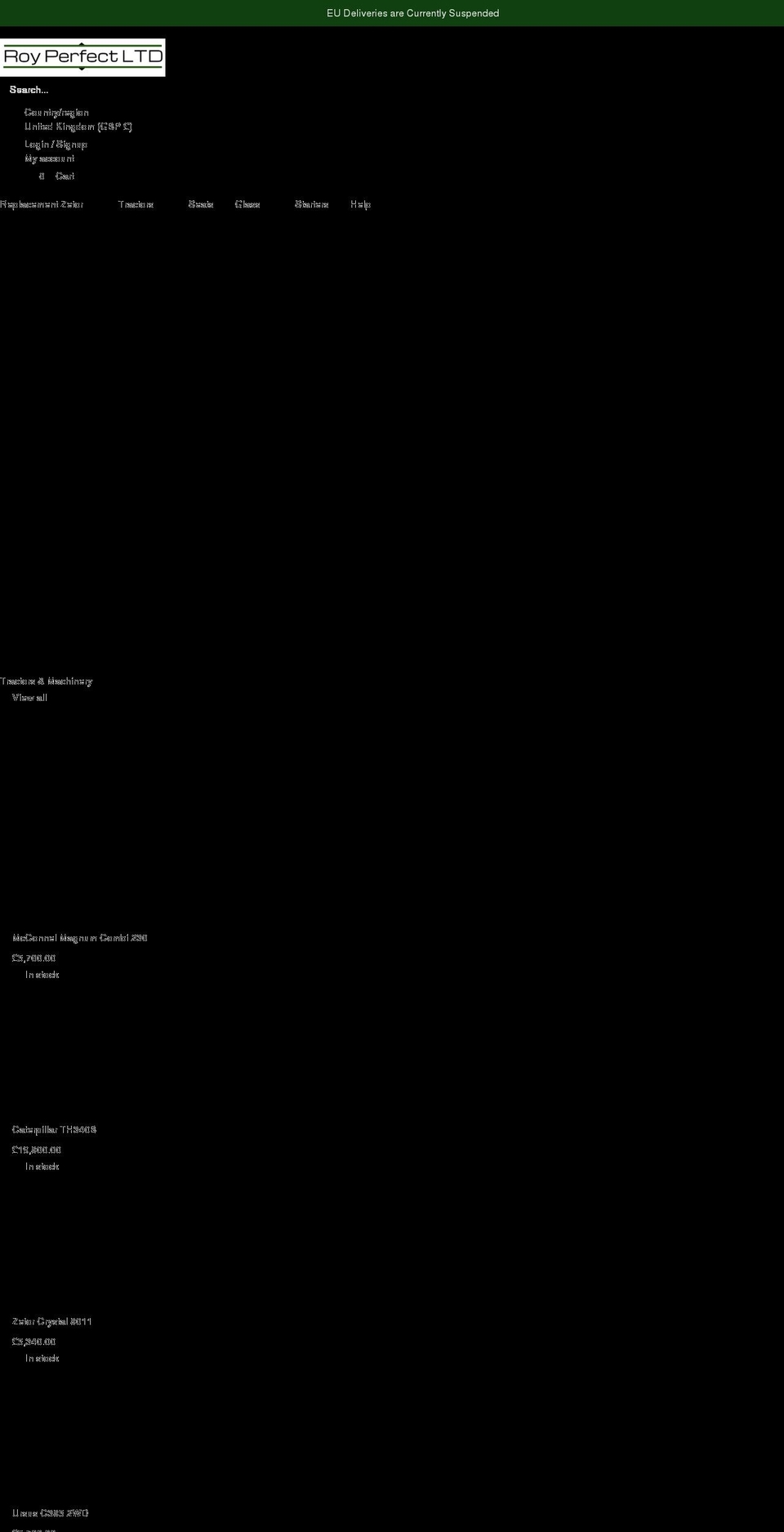 royperfectparts.com — Shopify storefront screenshot