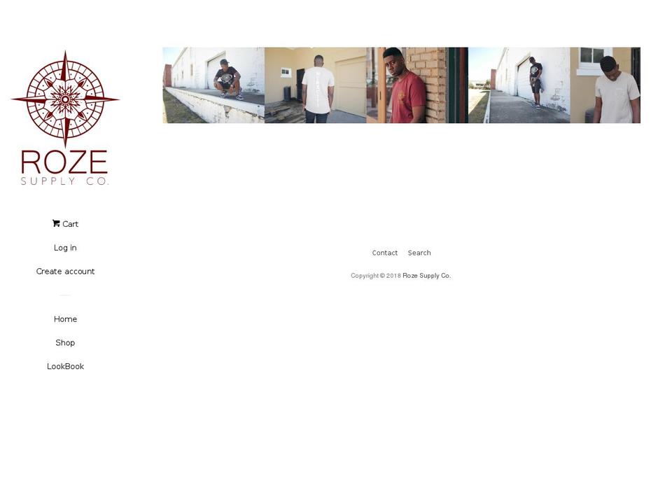 rozesupply.com — Shopify storefront screenshot