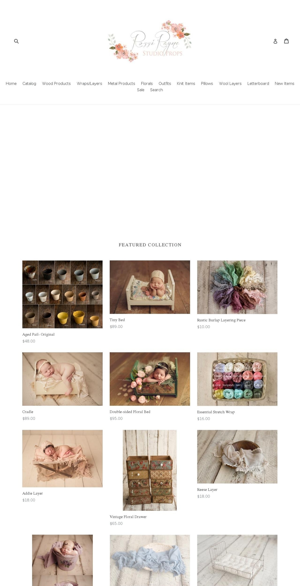 rozzirayne.com shopify website screenshot