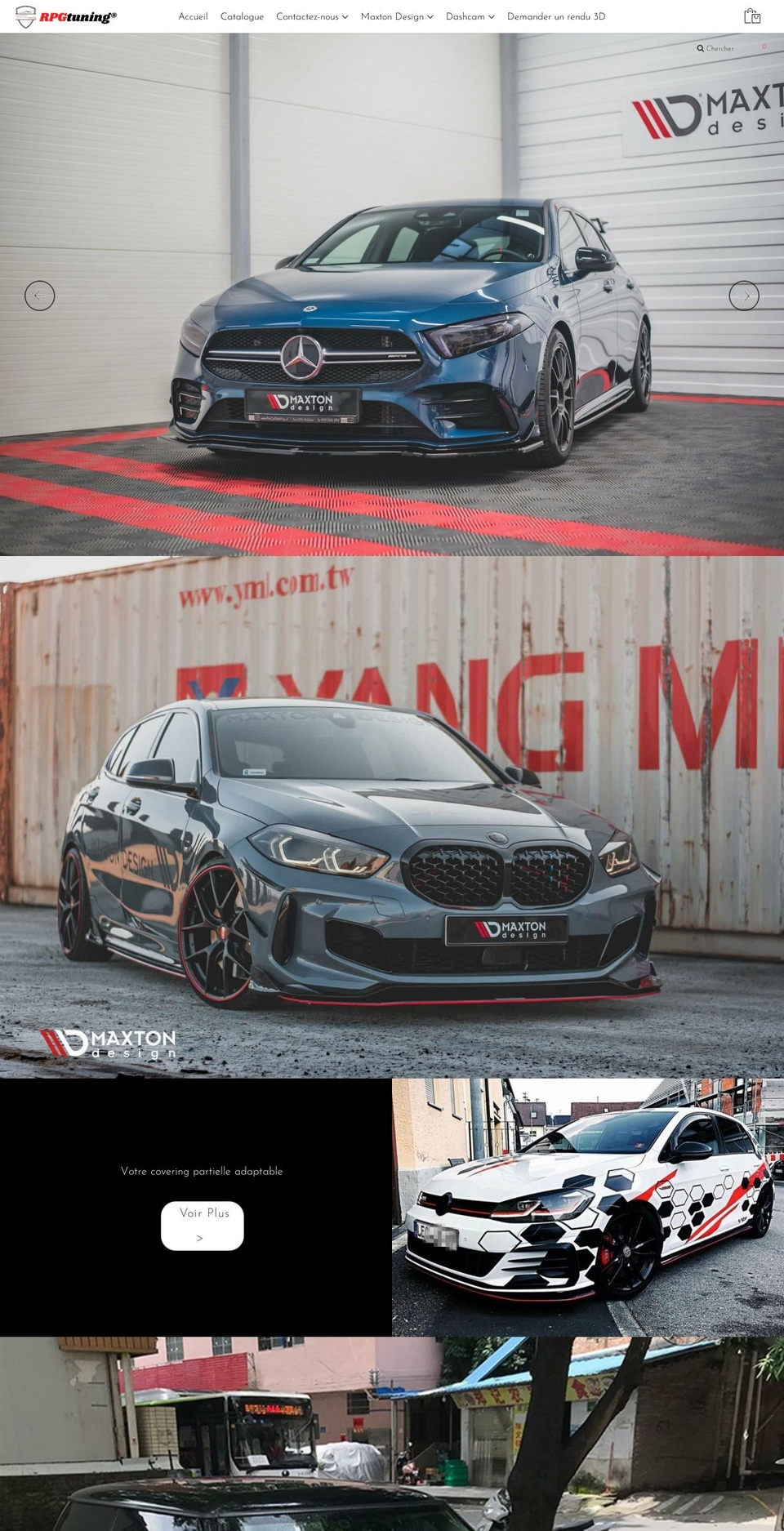 rpgtuning.com shopify website screenshot