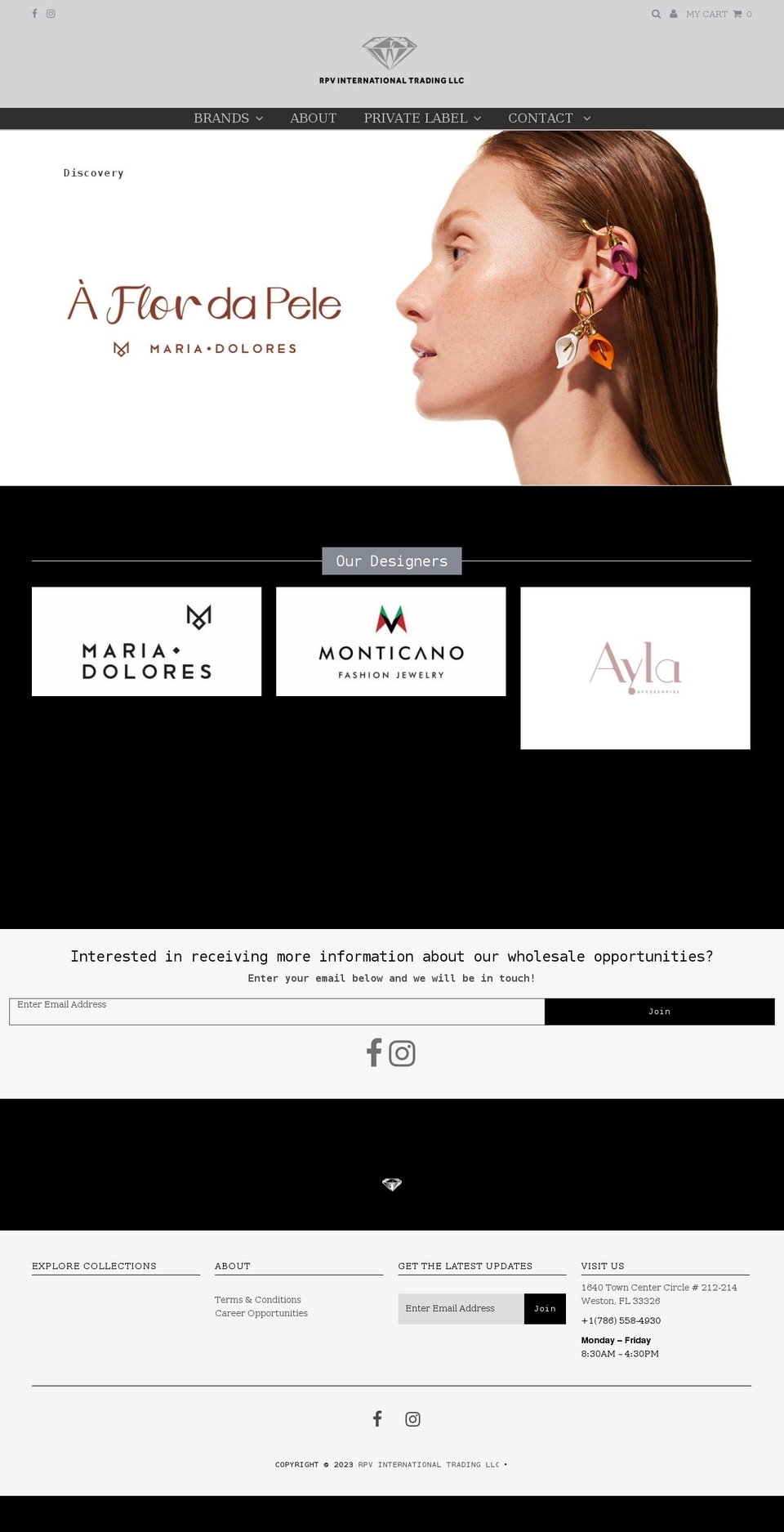 rpvusa.com shopify website screenshot