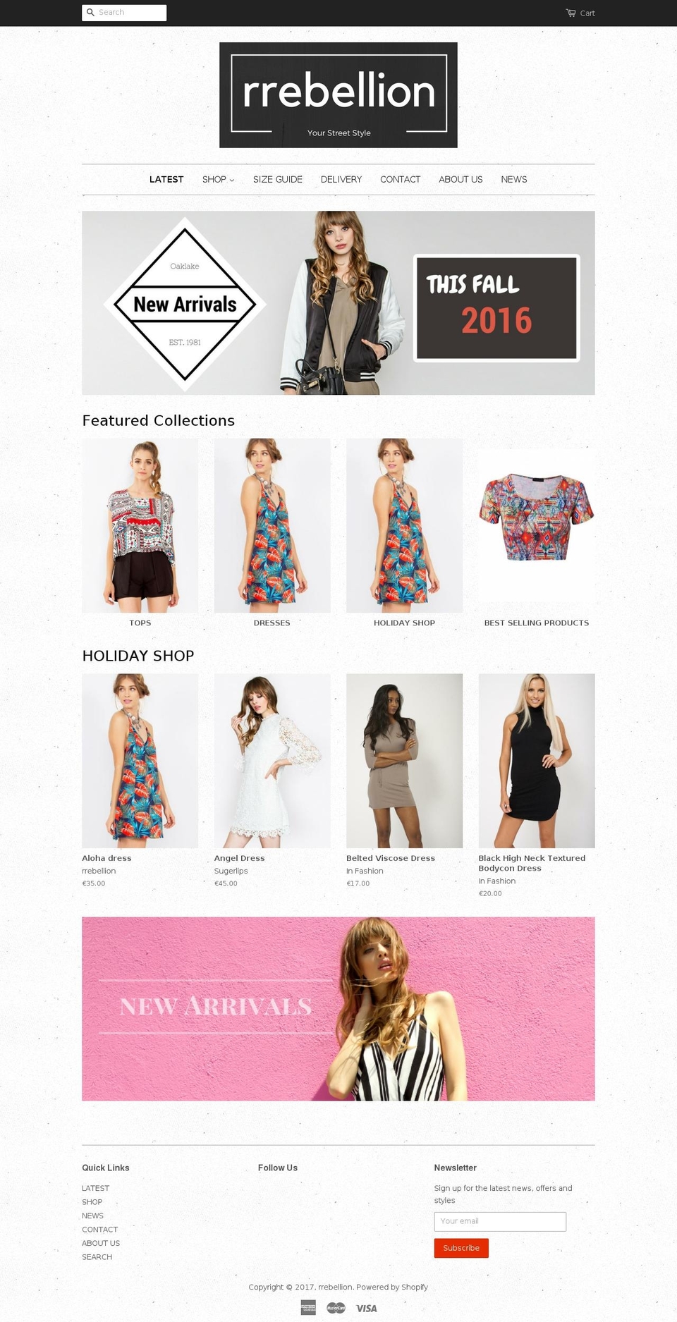 rrebellion.com shopify website screenshot