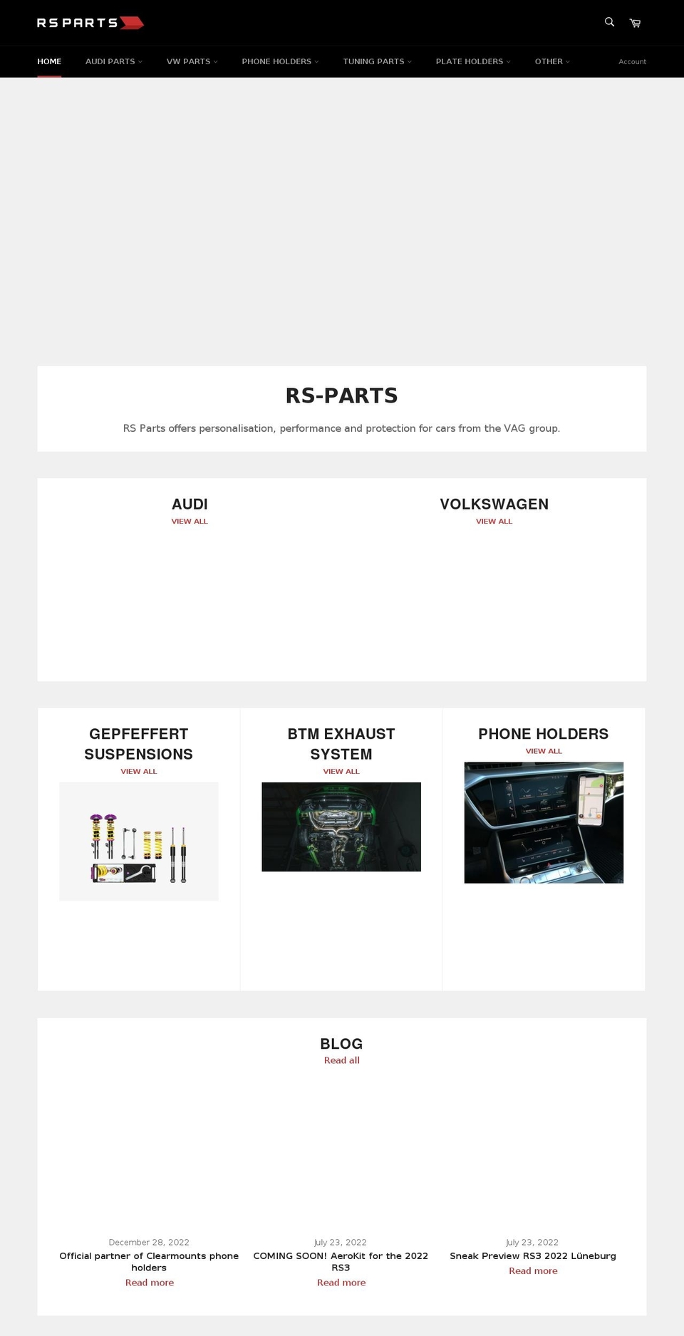 rs-parts.nl shopify website screenshot