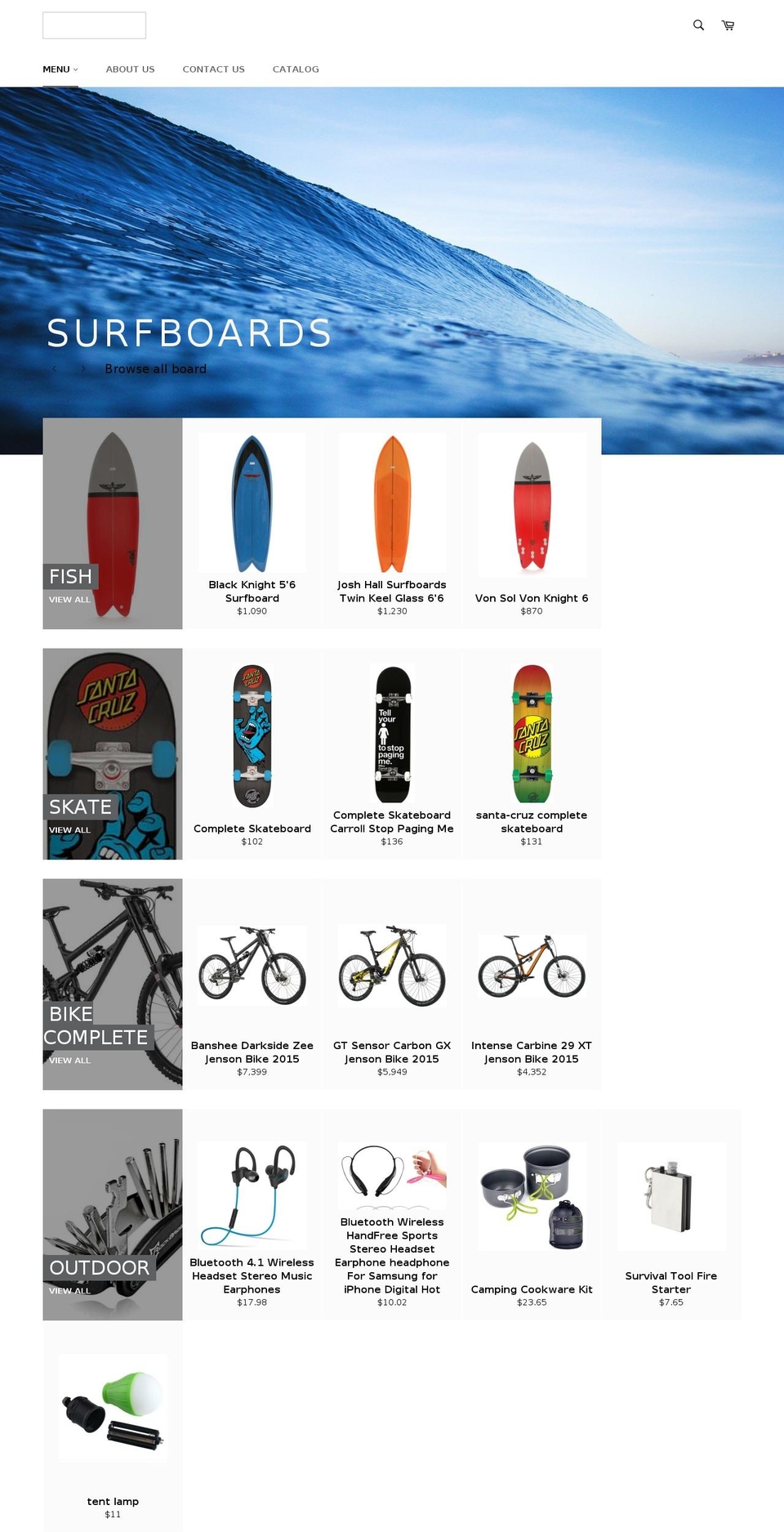 rs-store.com — Shopify storefront screenshot