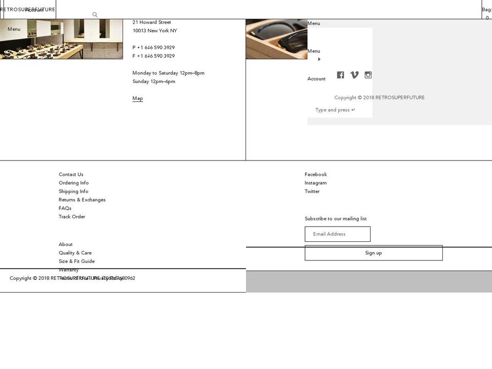 rsf.me shopify website screenshot