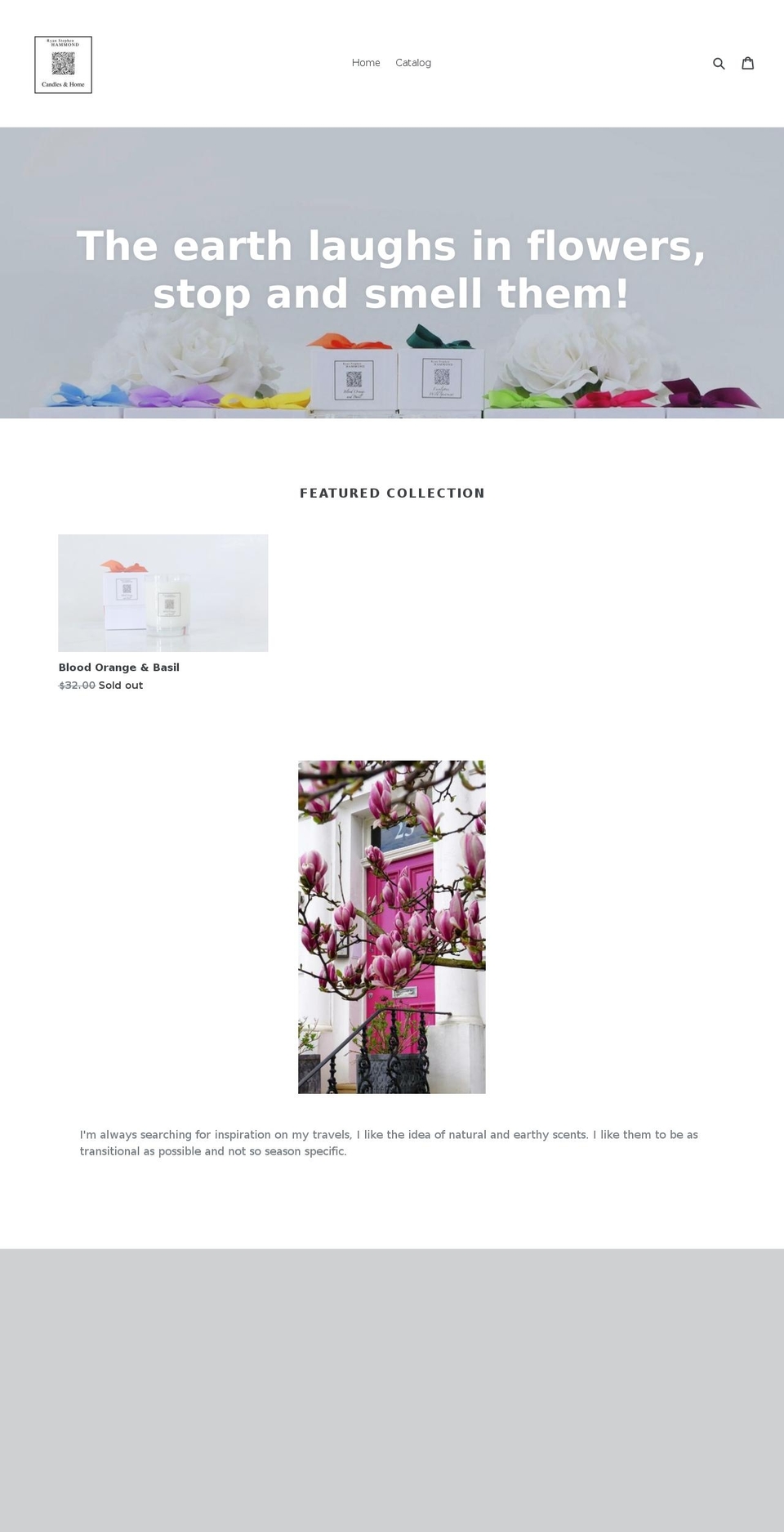 rshcandles.com — Shopify storefront screenshot