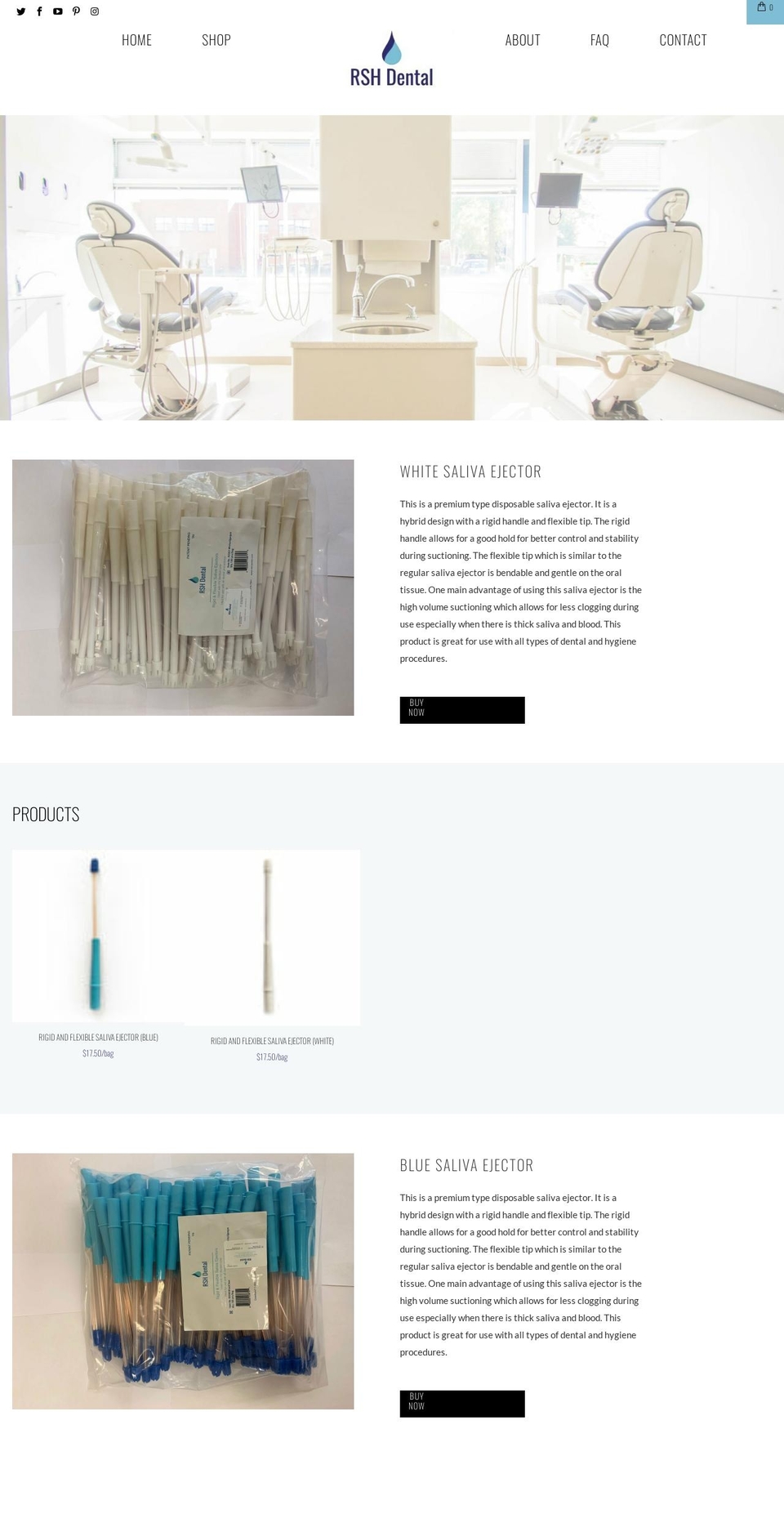 c Shopify theme site example rshdental.com