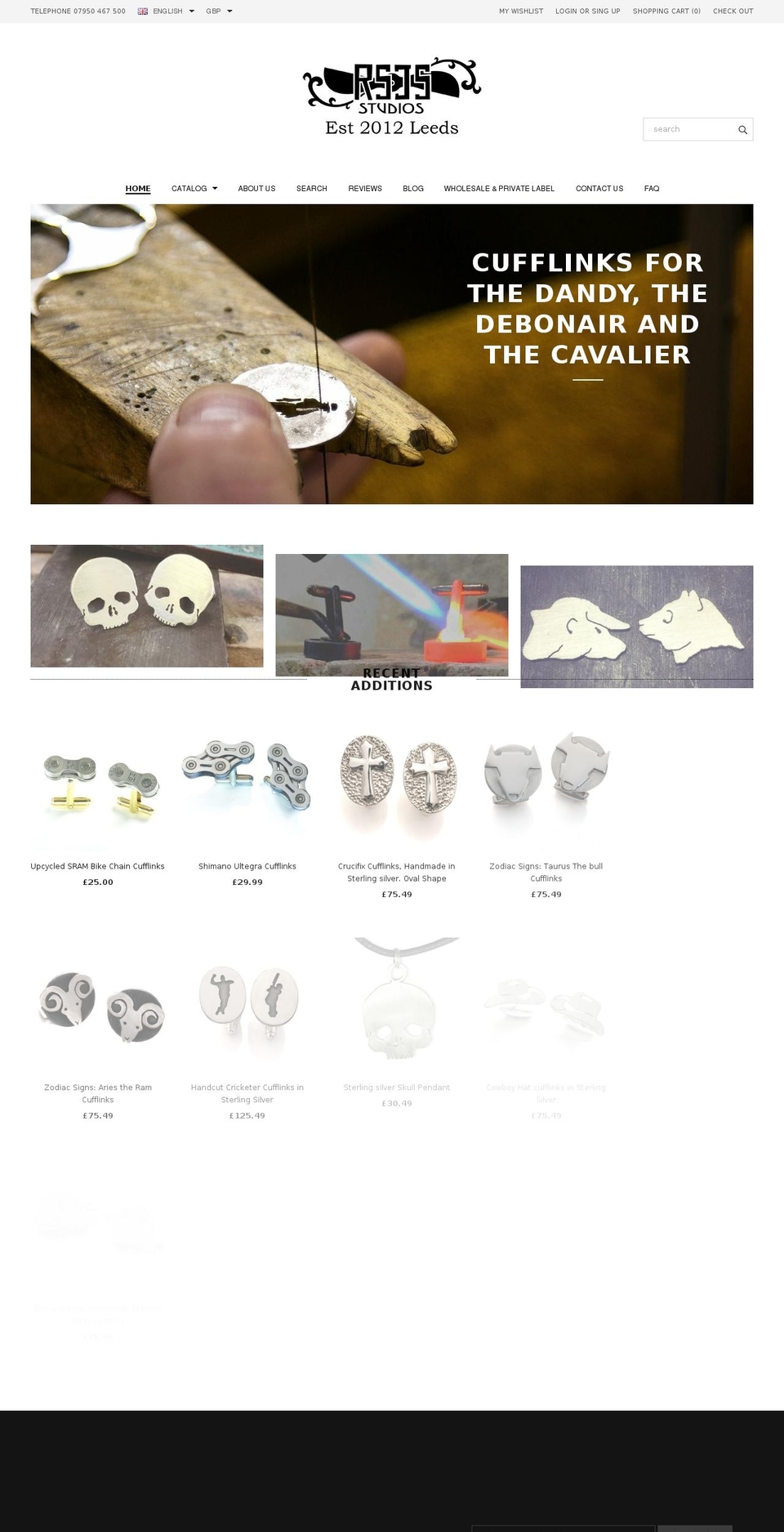 rsjsstudios.com — Shopify storefront screenshot