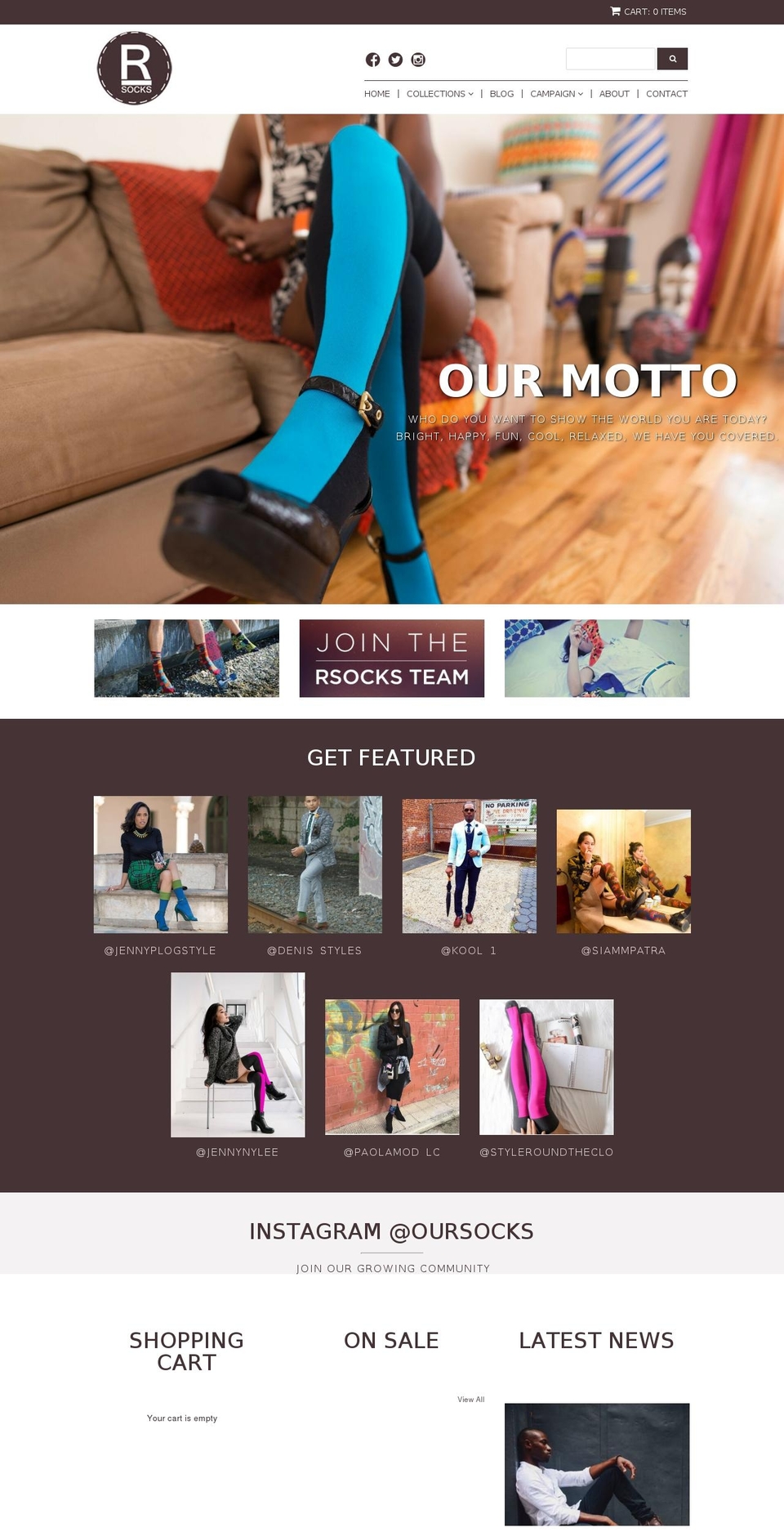 rsocks.com shopify website screenshot