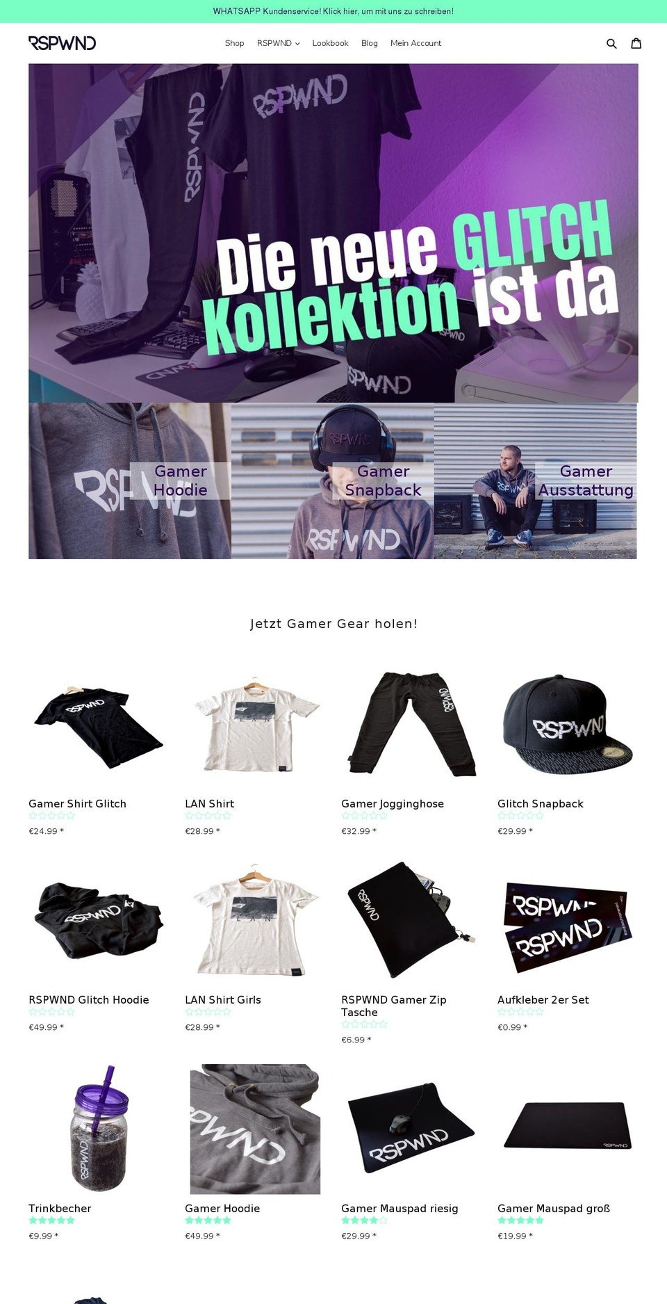 RSPWND 2 s. A. Shopify theme site example rspwnd.net