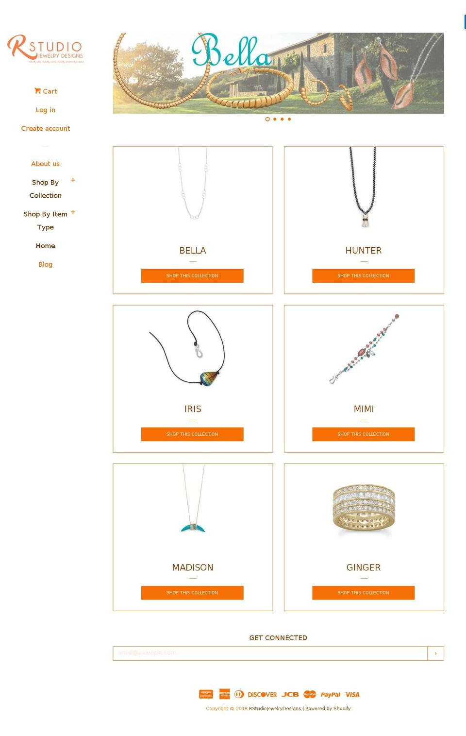 rstudiojewelrydesigns.com — Shopify storefront screenshot