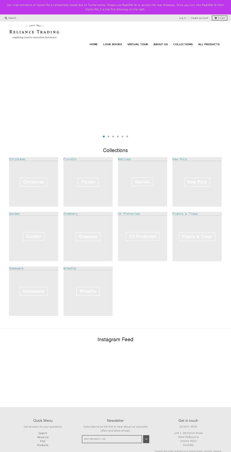 rtc.net.au shopify website screenshot