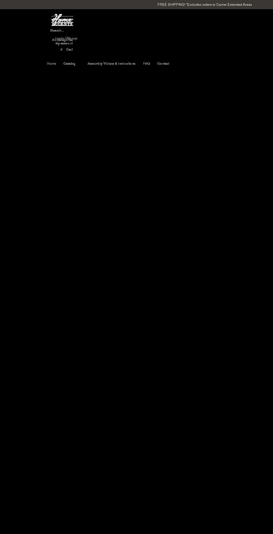 rtshomeaccents.ca shopify website screenshot