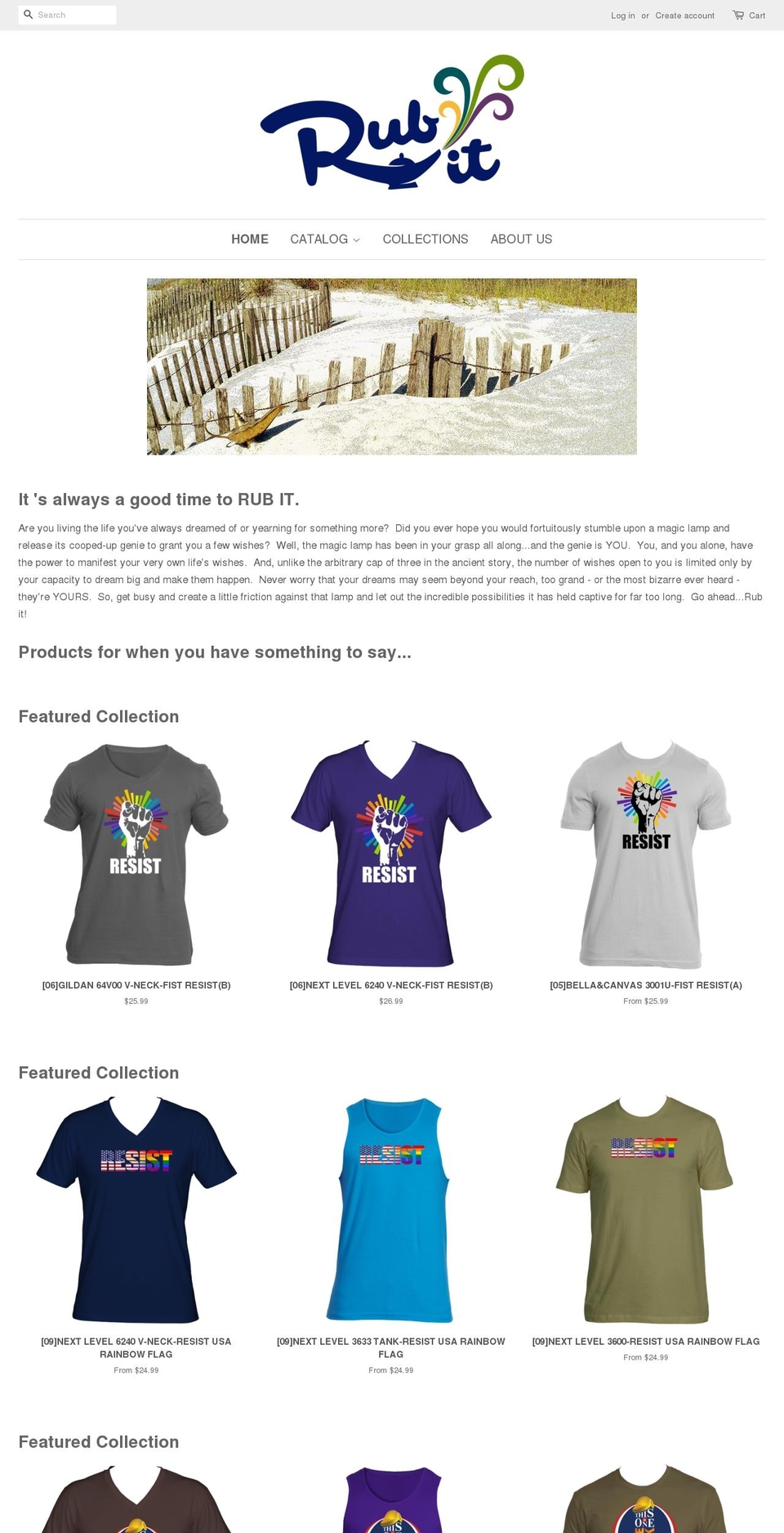 rubitbrand.com — Shopify storefront screenshot
