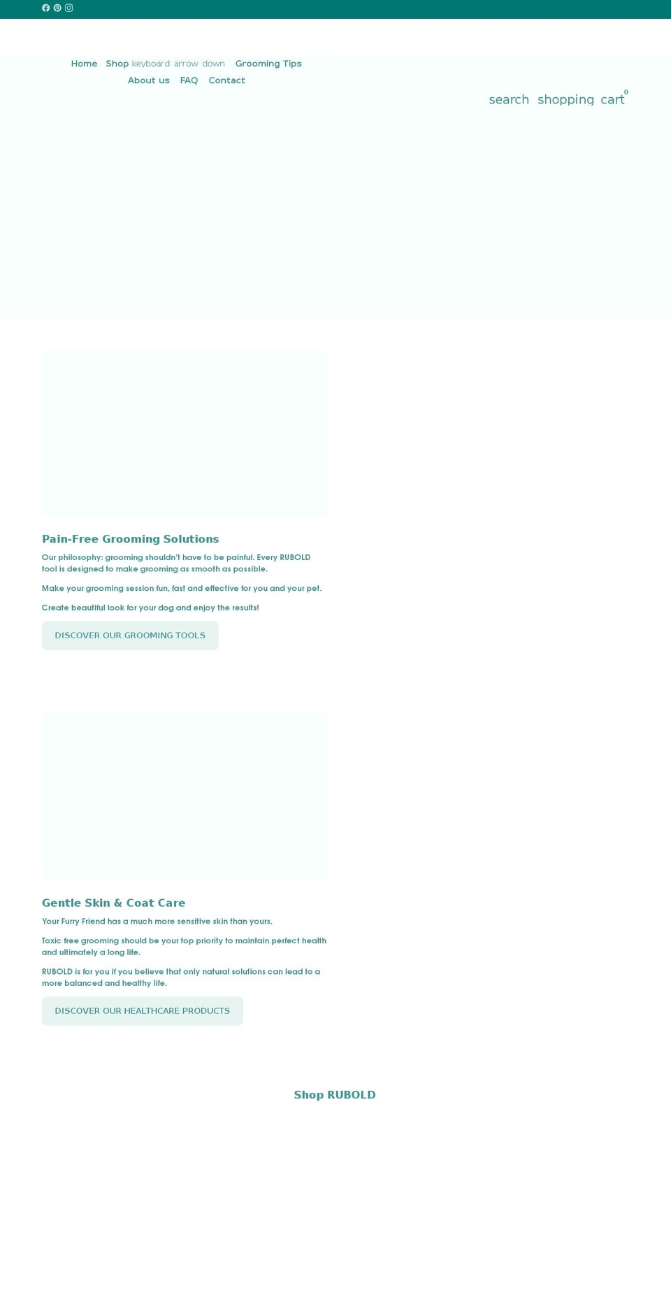 rubold.com shopify website screenshot