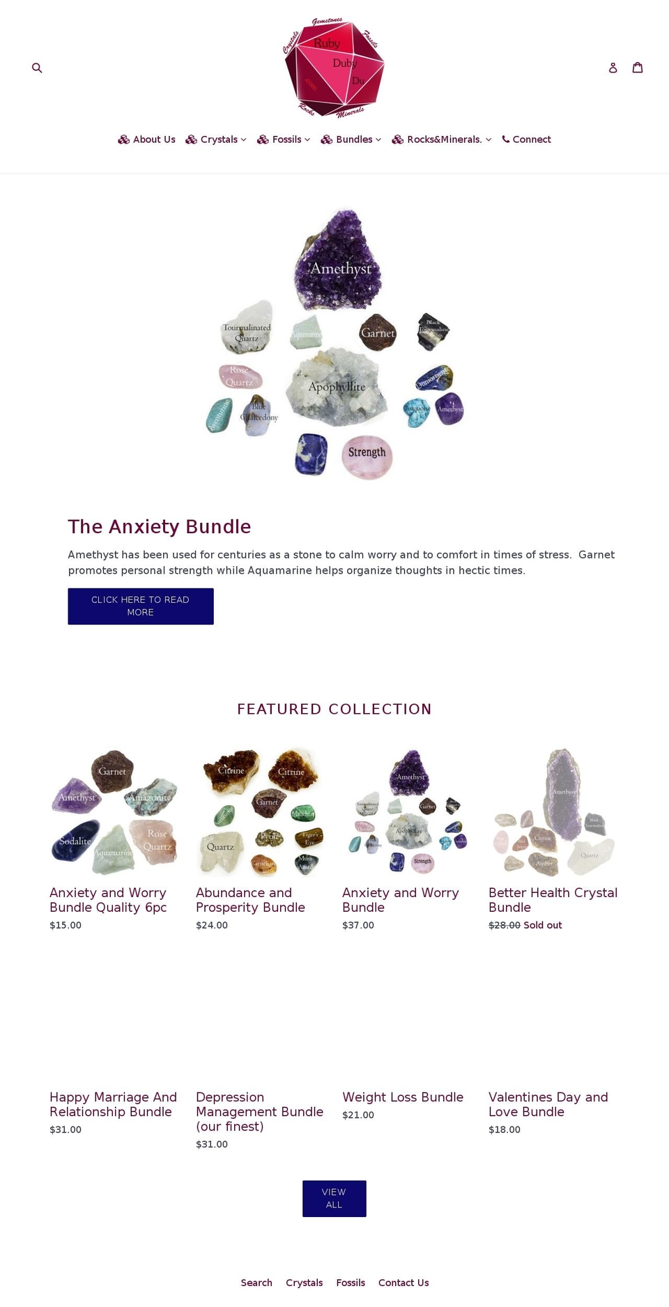 rubydubydu.com — Shopify storefront screenshot