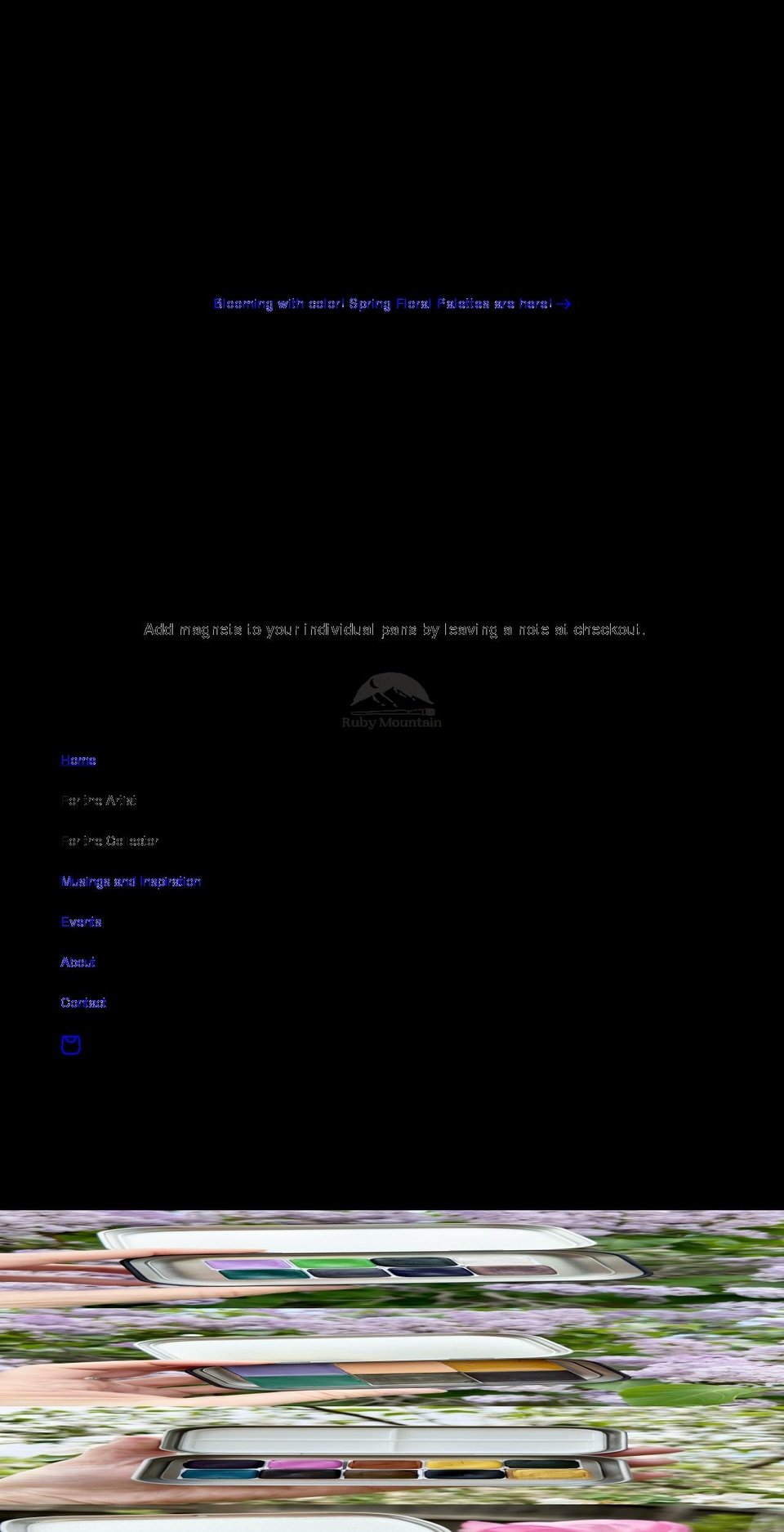 rubymountainpaintco.com shopify website screenshot