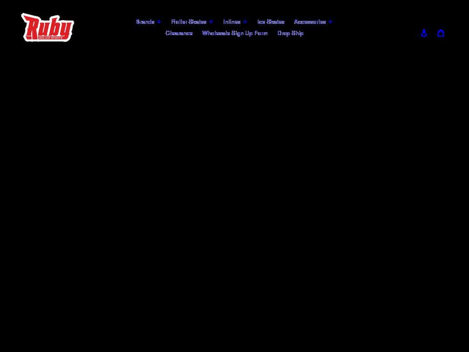 rubyrollersports.com shopify website screenshot