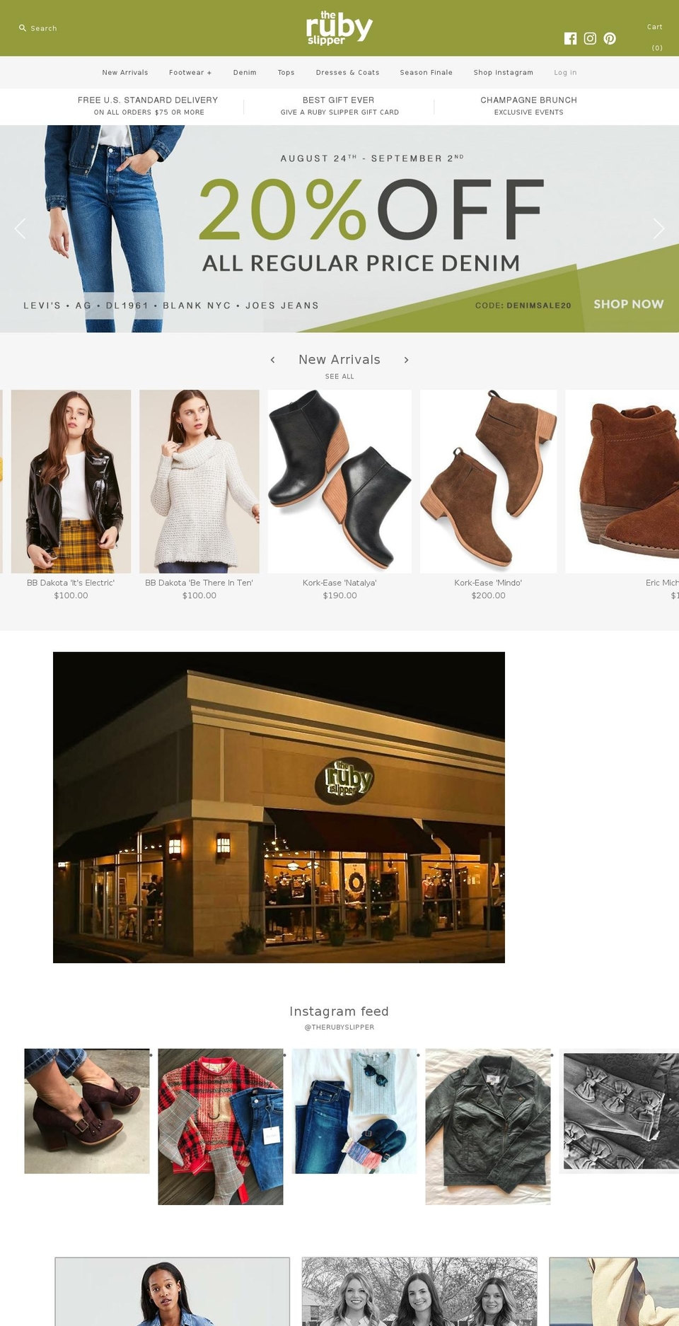 rubyslipper.myshopify.com shopify website screenshot