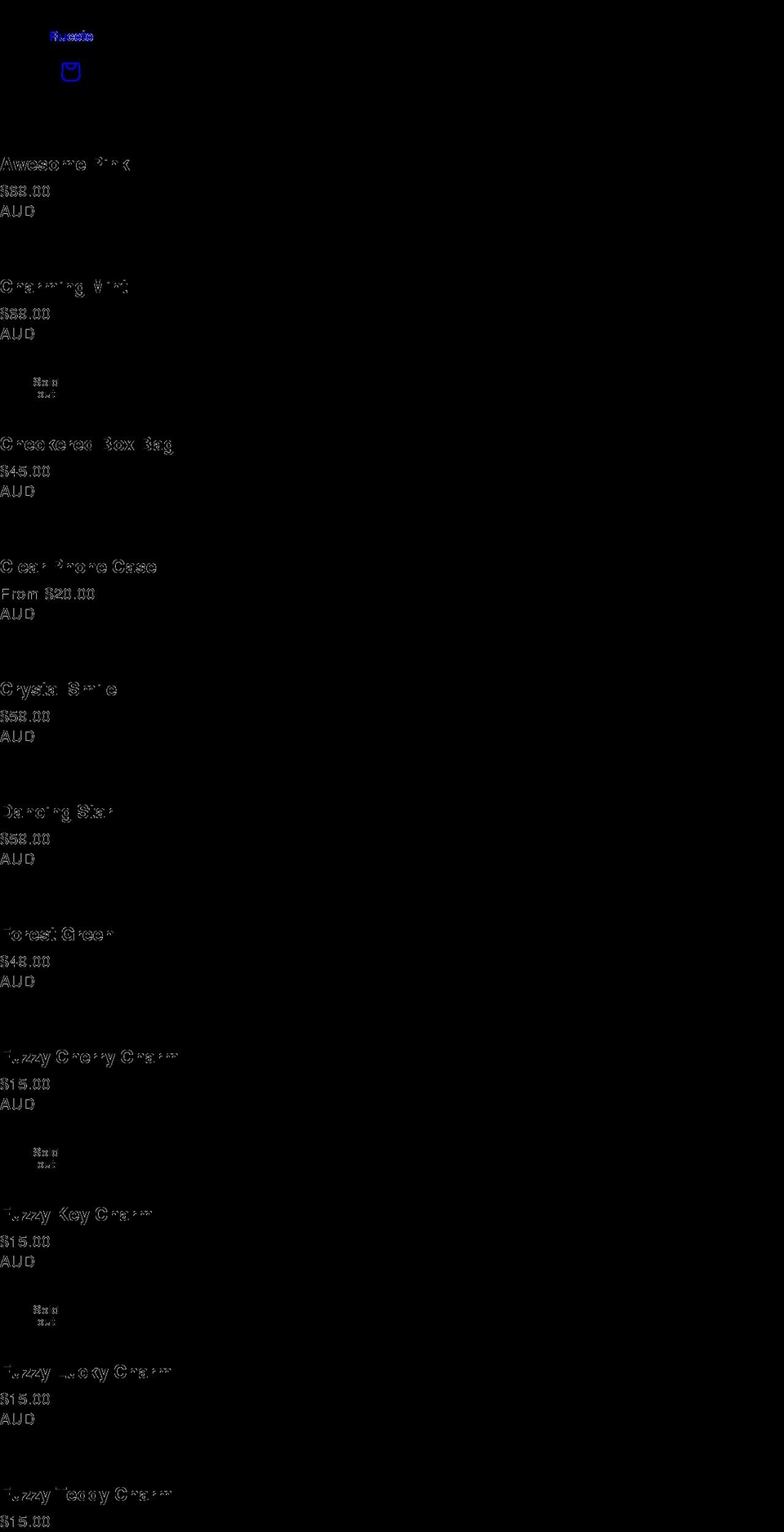 rucete.com shopify website screenshot