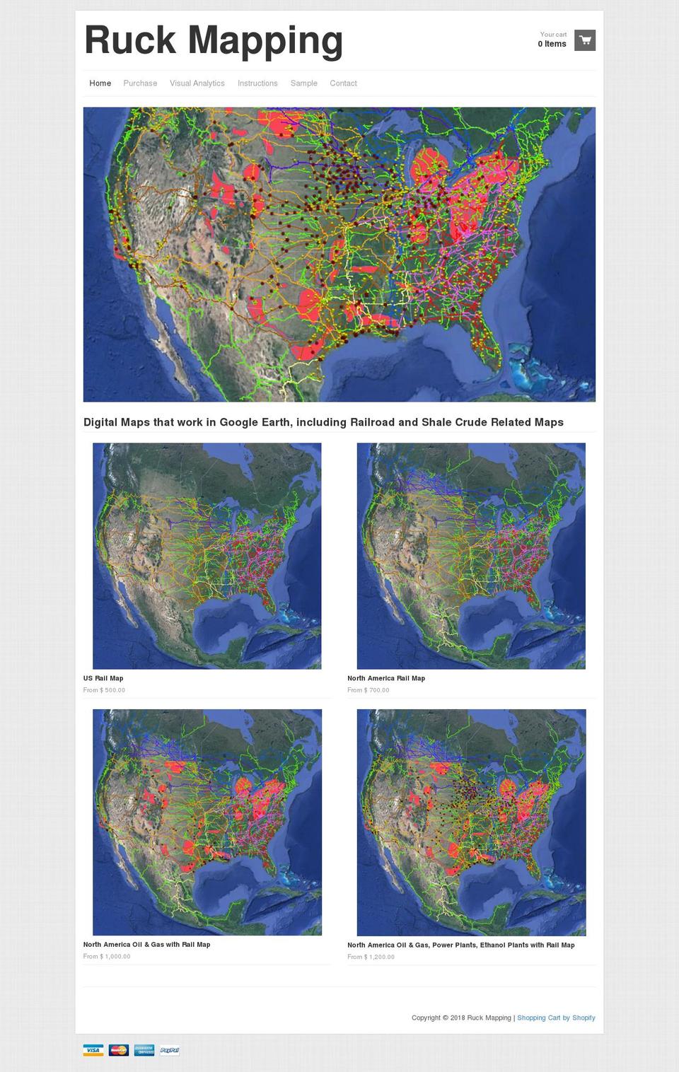 ruck-mapping.myshopify.com shopify website screenshot