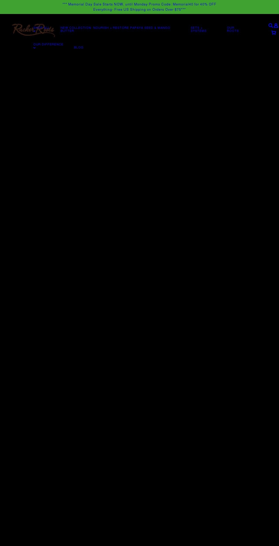 ruckerroots.com shopify website screenshot