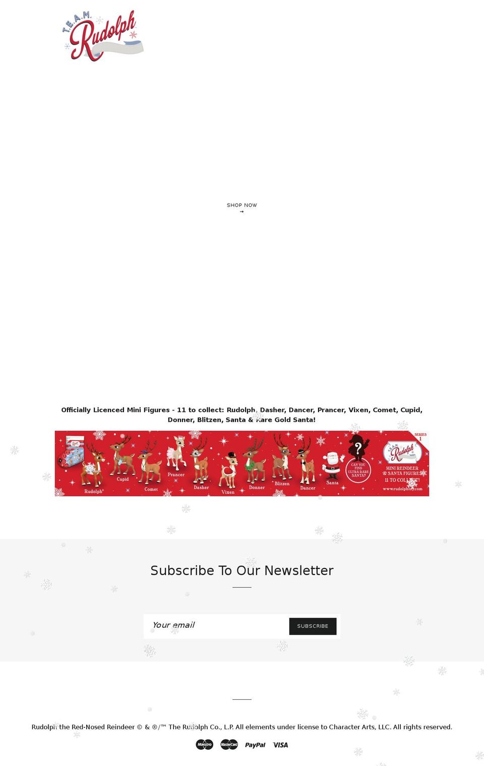 rudolphtoy.com — Shopify storefront screenshot