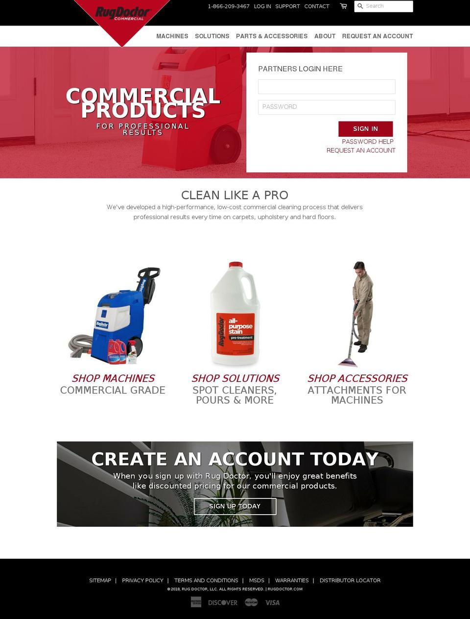 rugdoctorpro.net shopify website screenshot