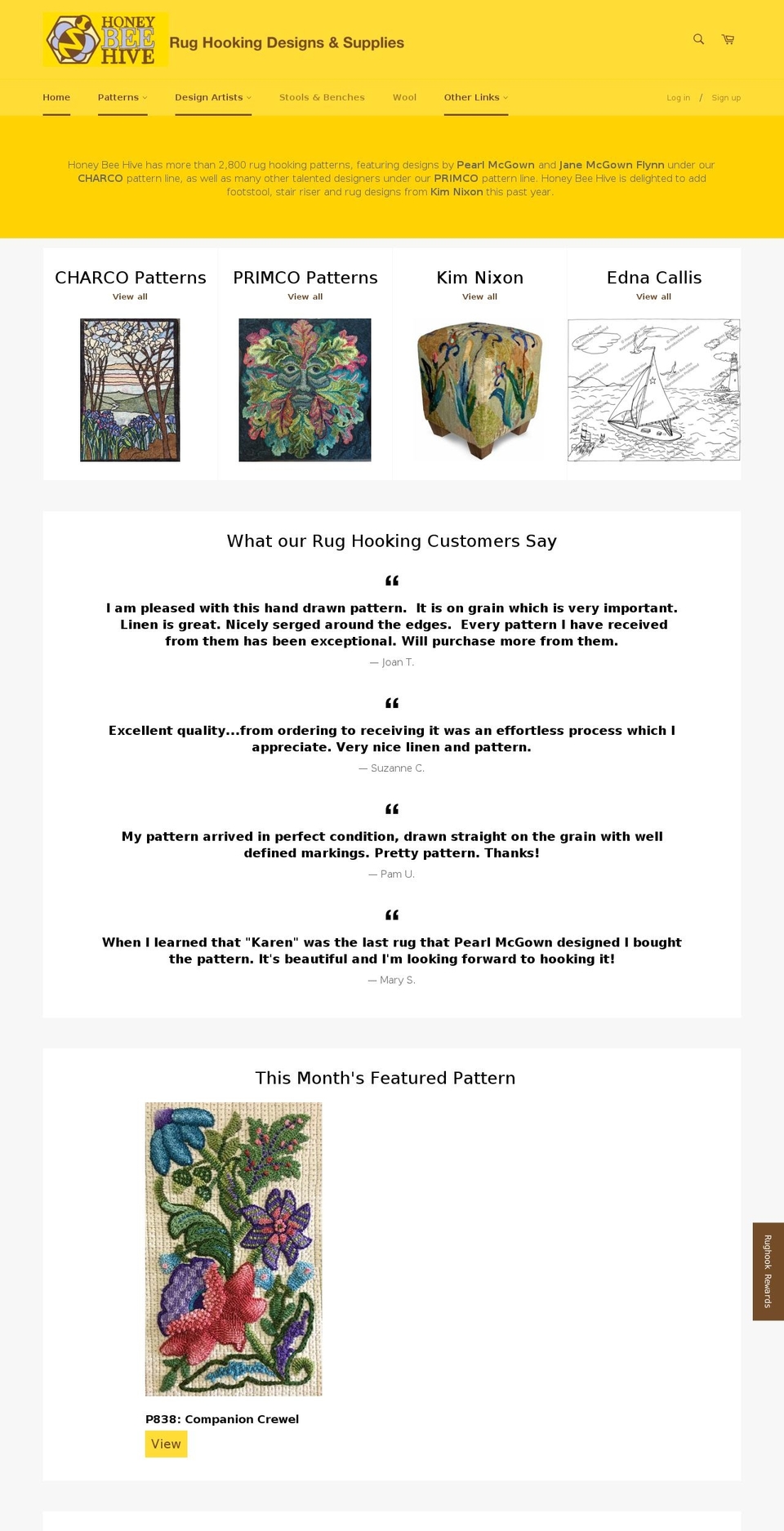 rughook.com shopify website screenshot