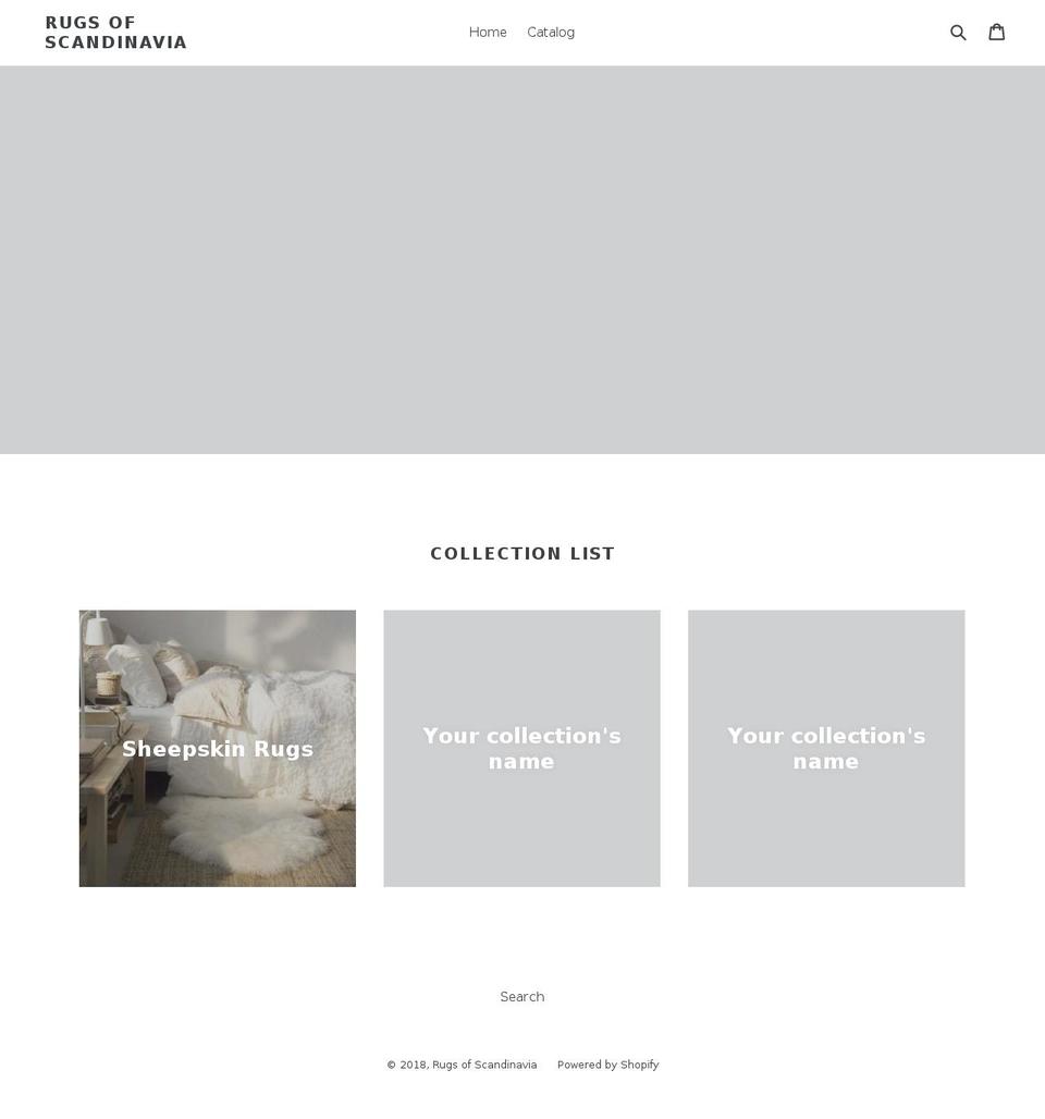 rugsofscandinavia.com — Shopify storefront screenshot