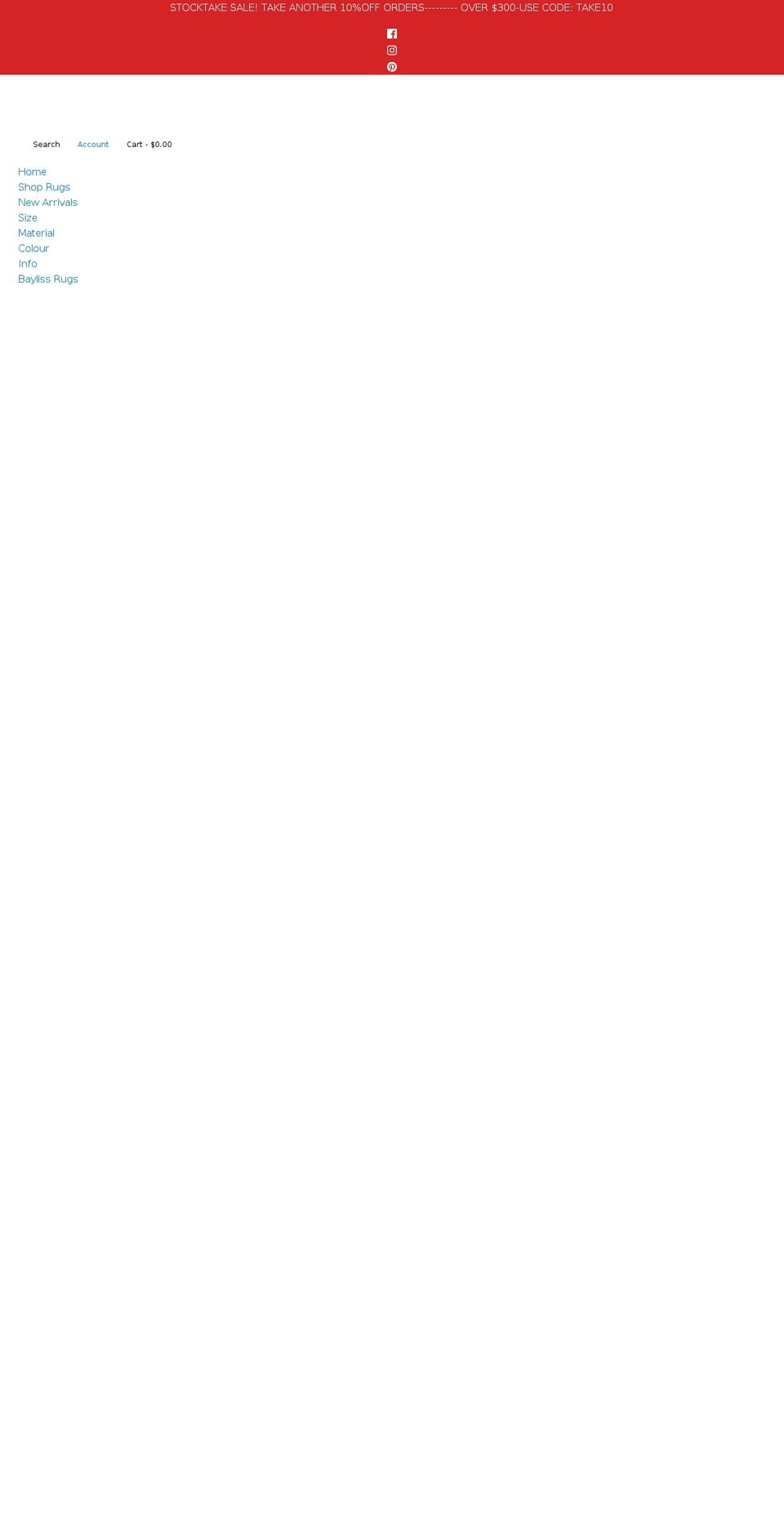 rugsplusonline.com.au shopify website screenshot