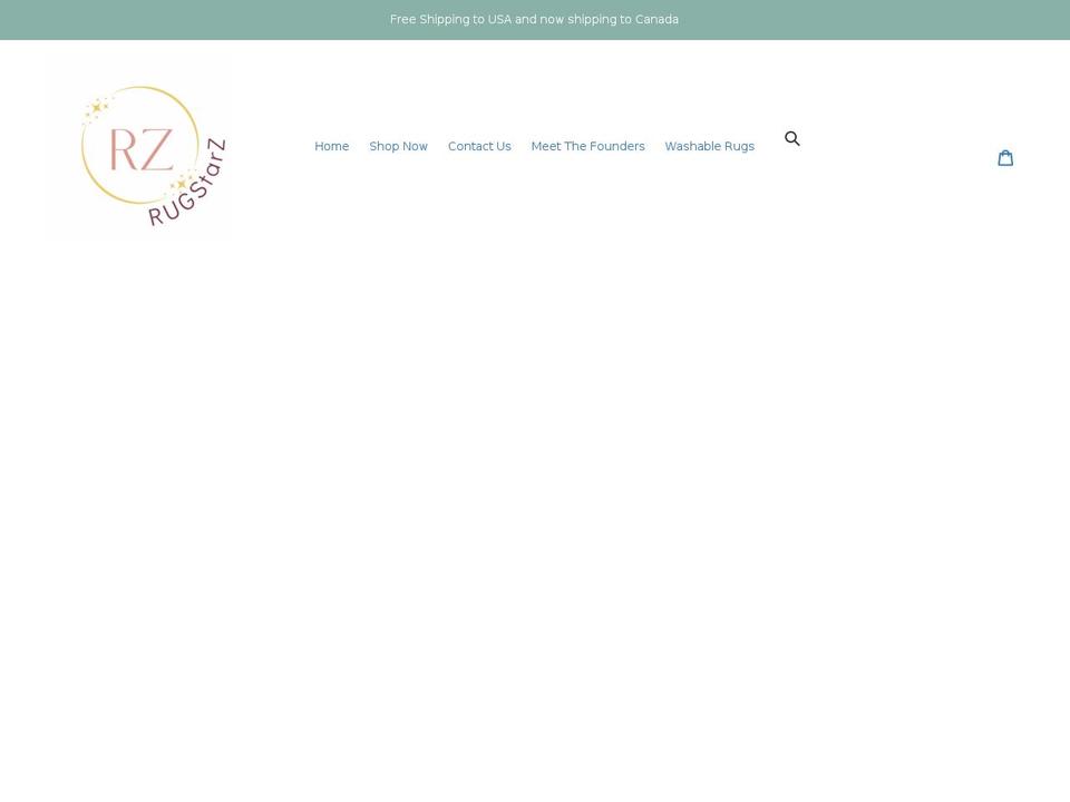 rugstarz.com shopify website screenshot