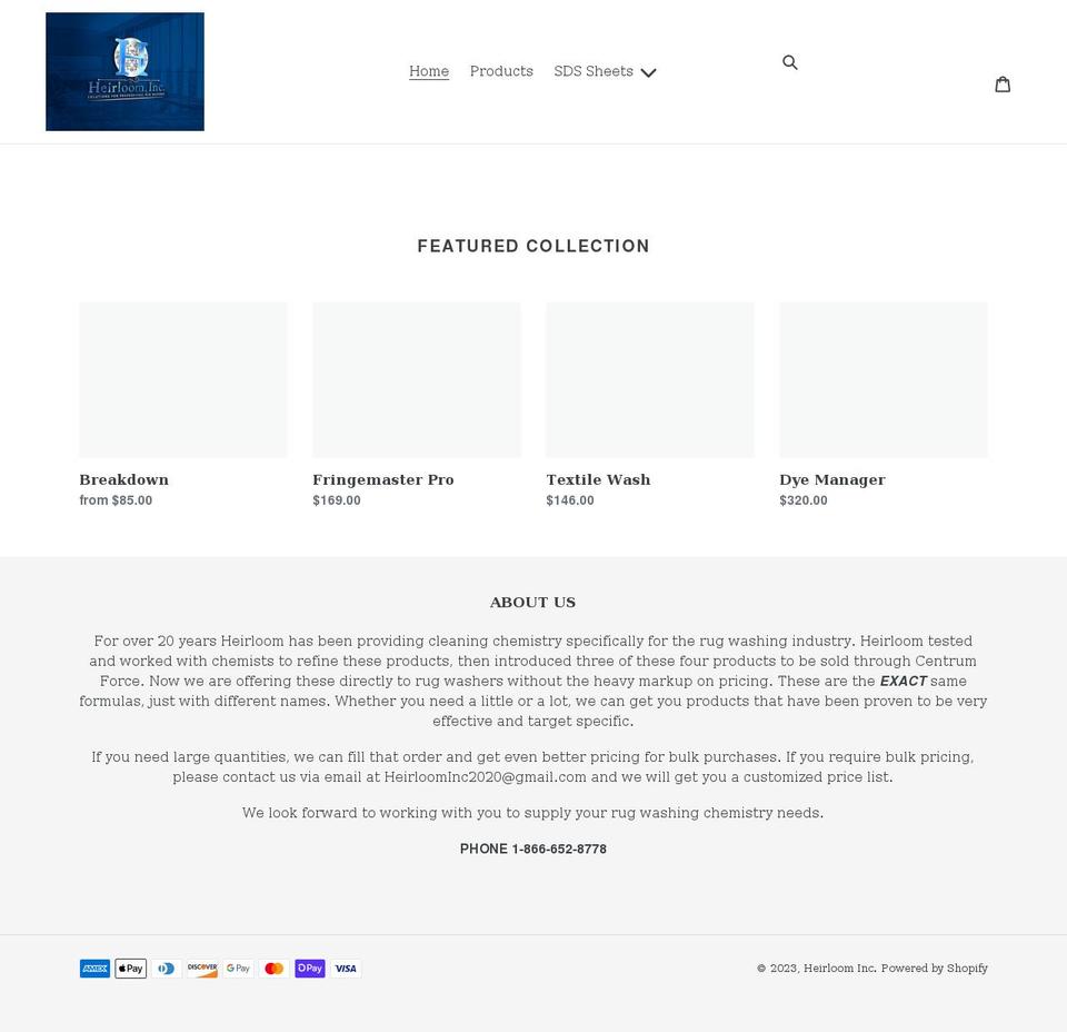 rugwashingsolutions.com shopify website screenshot