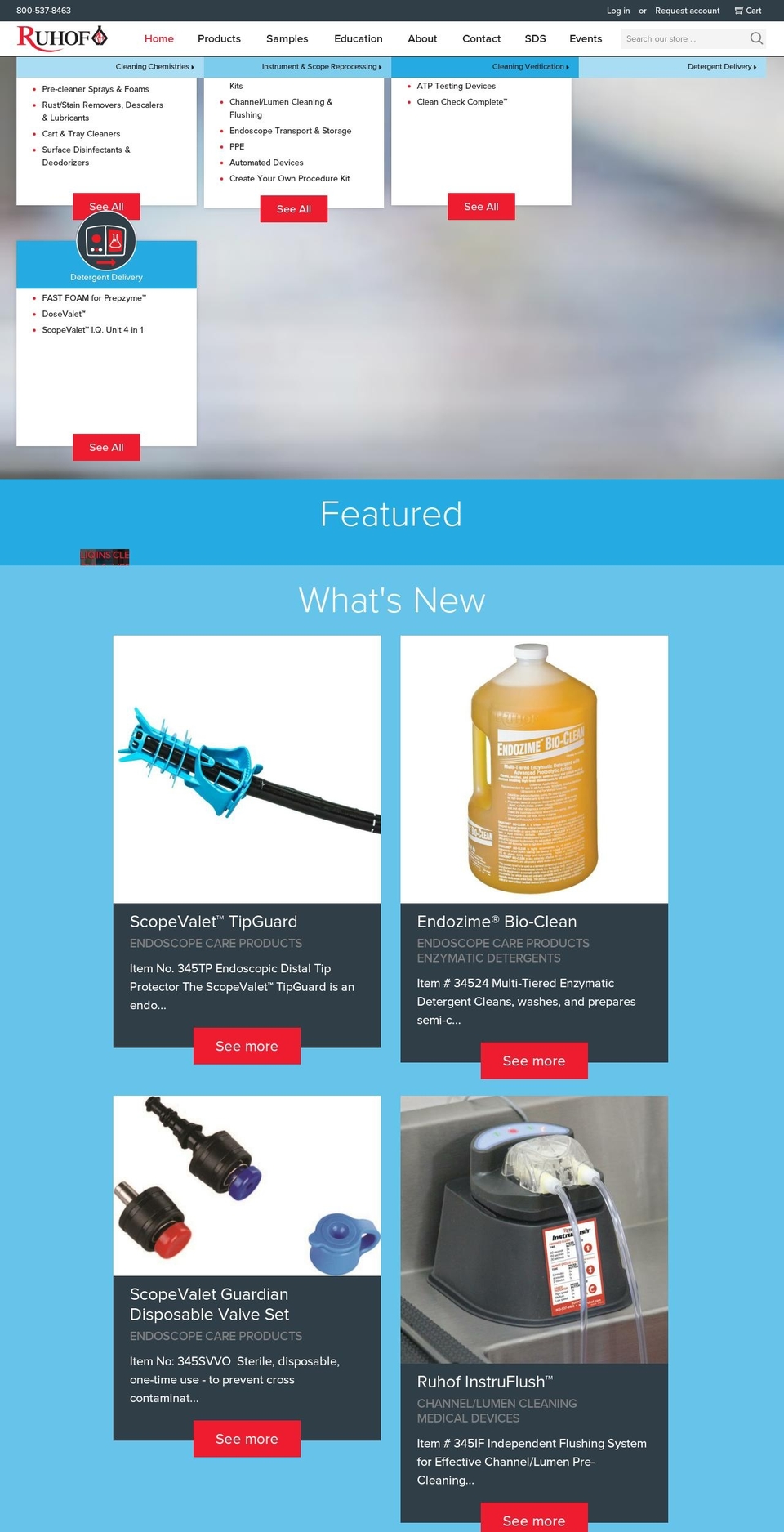 ruhof.net shopify website screenshot