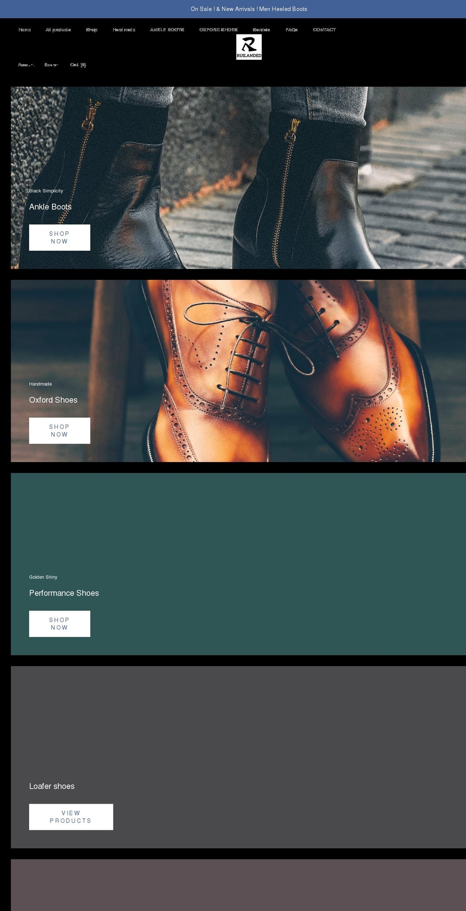 ruilanded.net shopify website screenshot