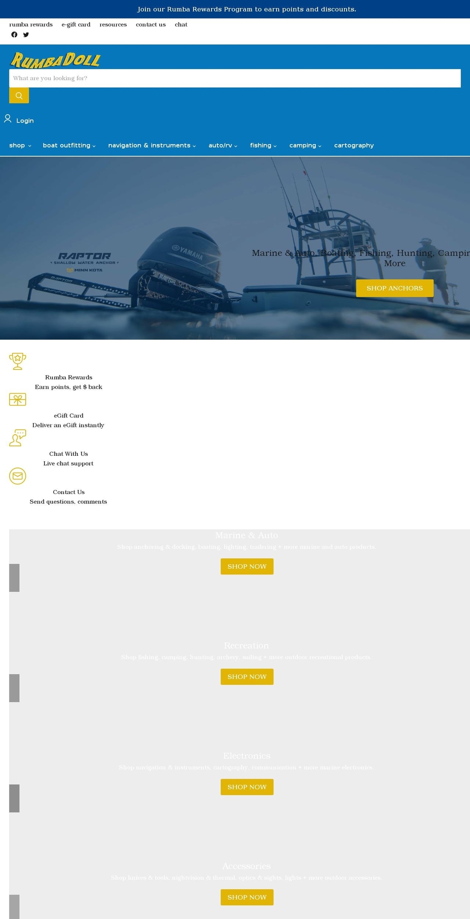 rumbadoll.com shopify website screenshot