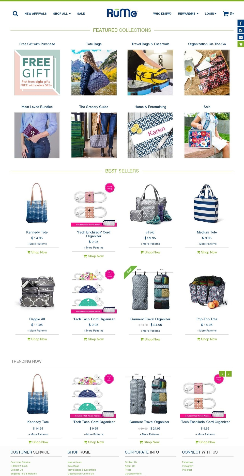 rumedeals.com shopify website screenshot